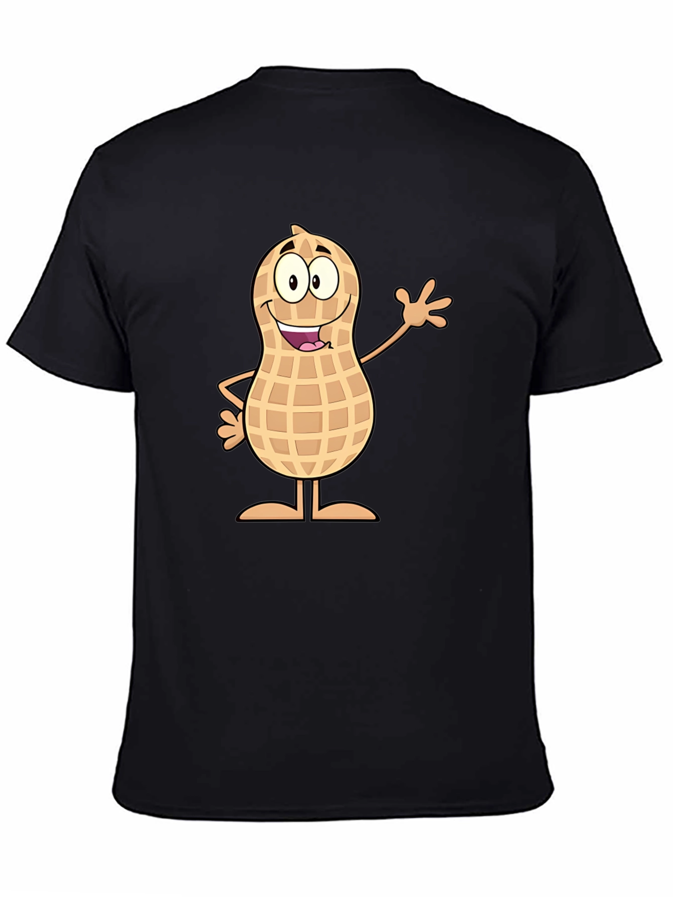 Funny Peanut Cartoon Graphic Tee