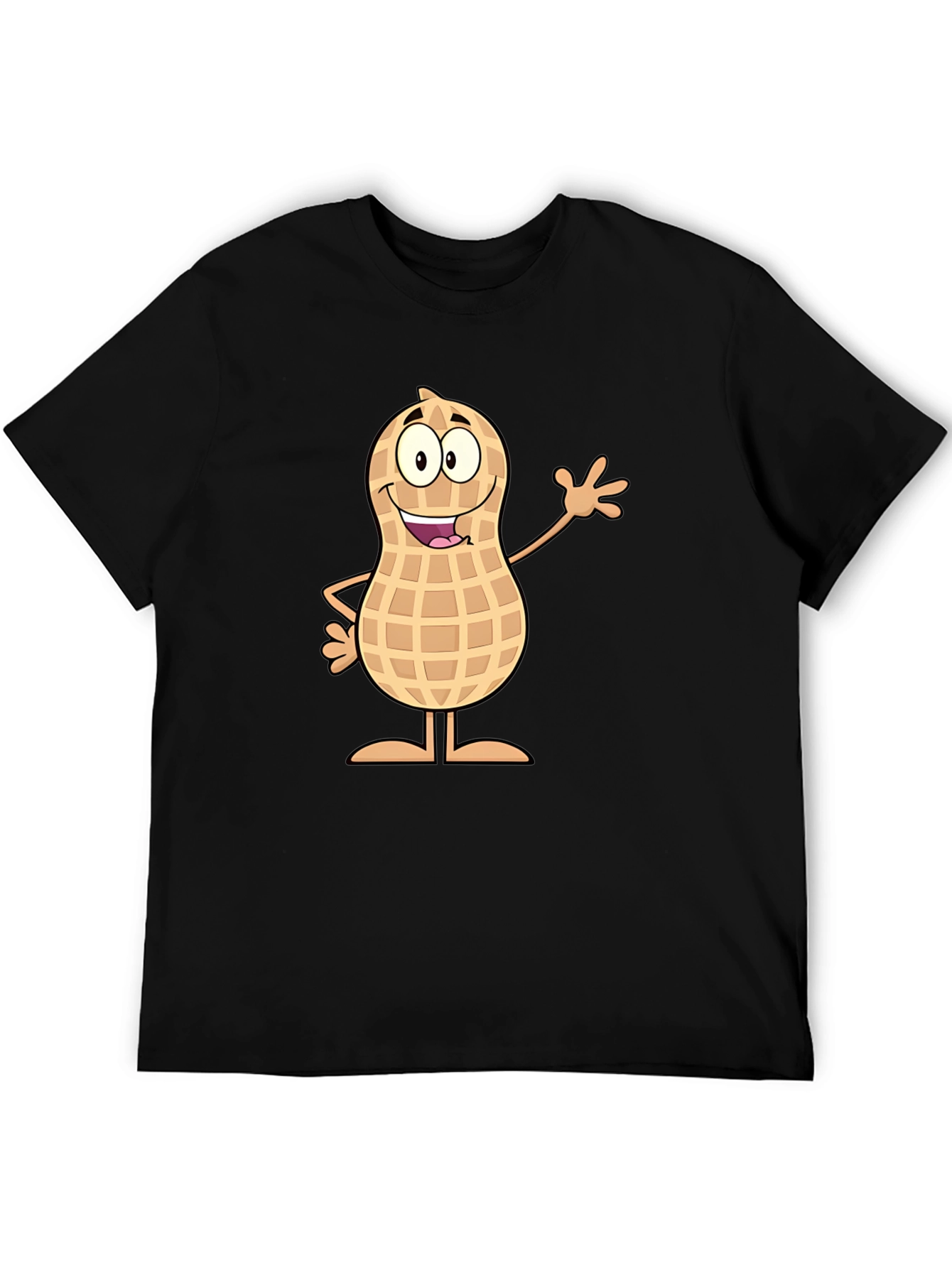 Funny Peanut Cartoon Graphic Tee