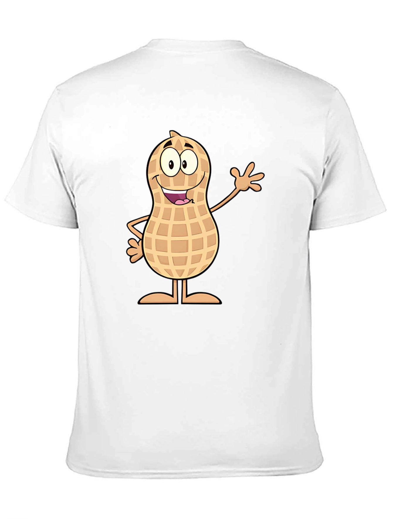 Funny Peanut Cartoon Graphic Tee