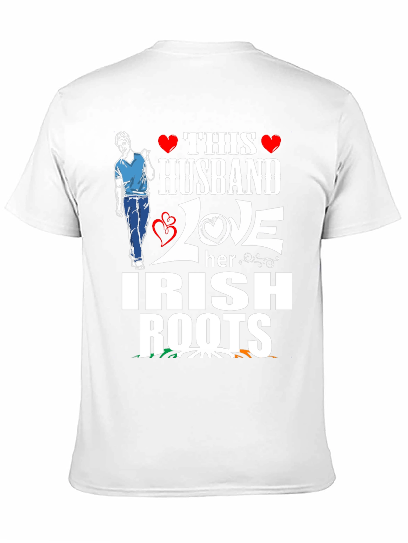 Husband Loves Irish Roots T-Shirt