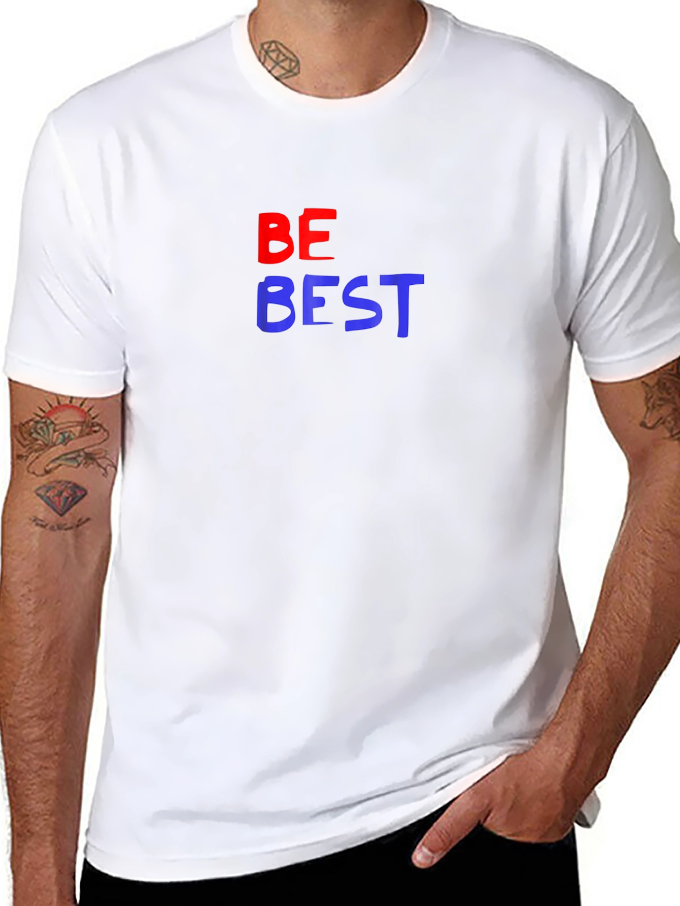 Be Best Graphic Black T-Shirt