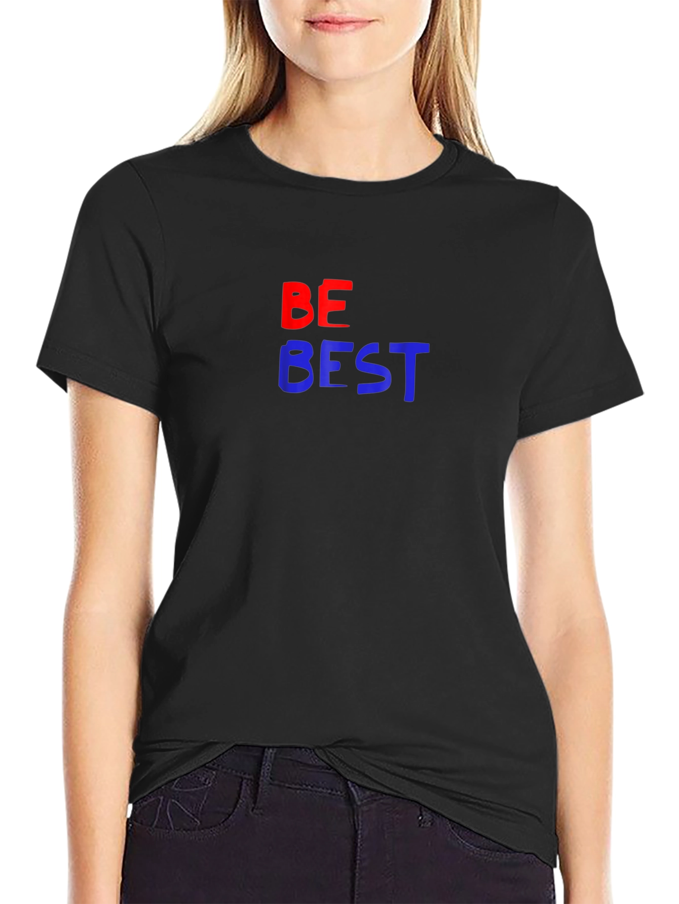 Be Best Graphic Black T-Shirt