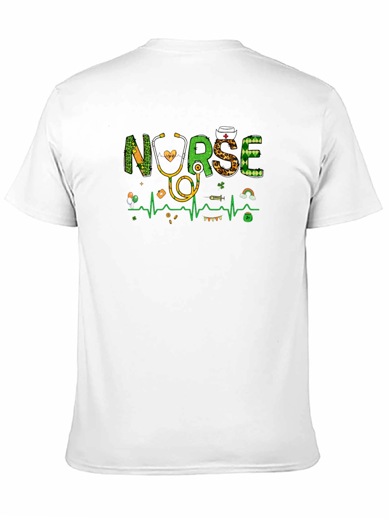 St. Patricks Day Nurse Graphic Tee