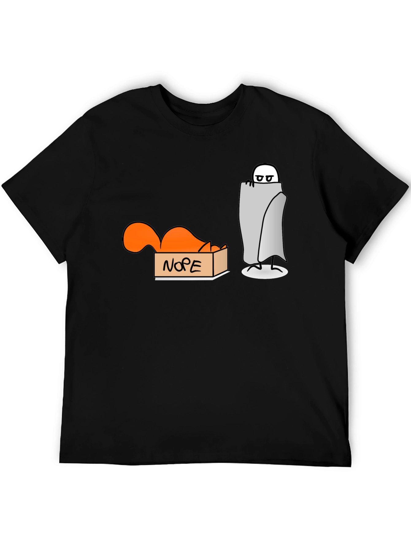 Nope T-Shirt: Introvert Humor Tee