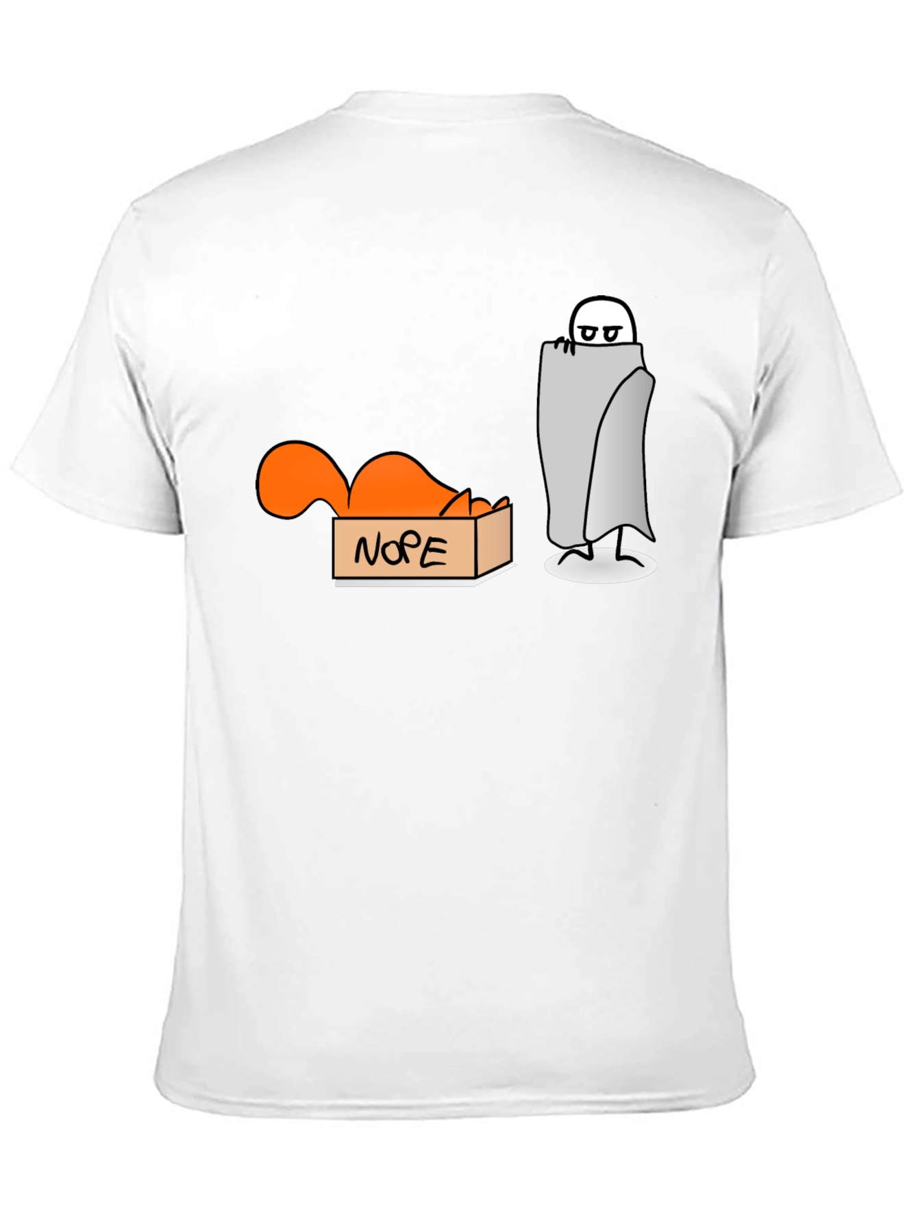 Nope T-Shirt: Introvert Humor Tee