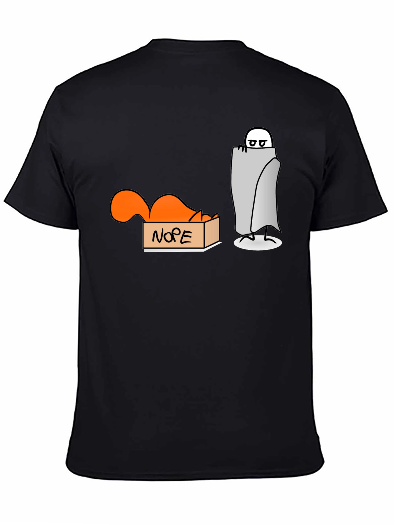 Nope T-Shirt: Introvert Humor Tee