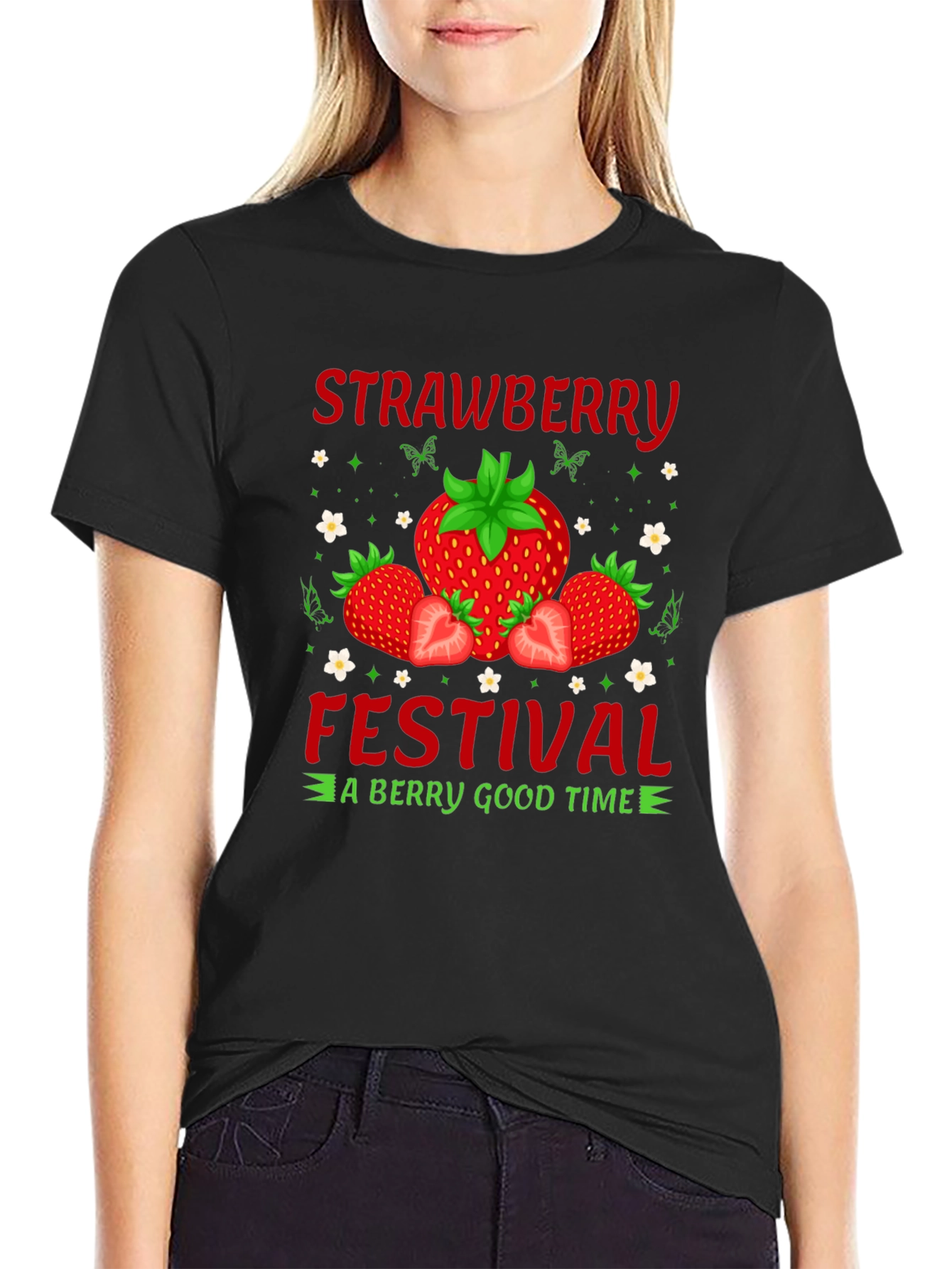 Strawberry Festival Graphic Tee - A Berry Good Time!
