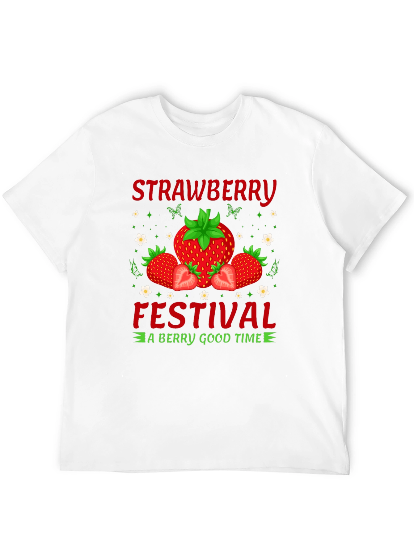 Strawberry Festival Graphic Tee - A Berry Good Time!