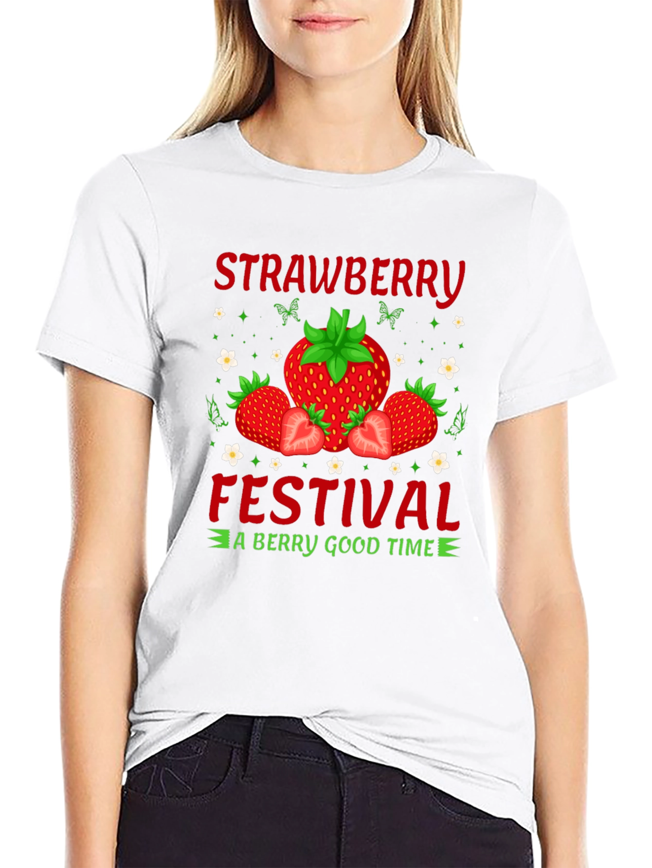 Strawberry Festival Graphic Tee - A Berry Good Time!