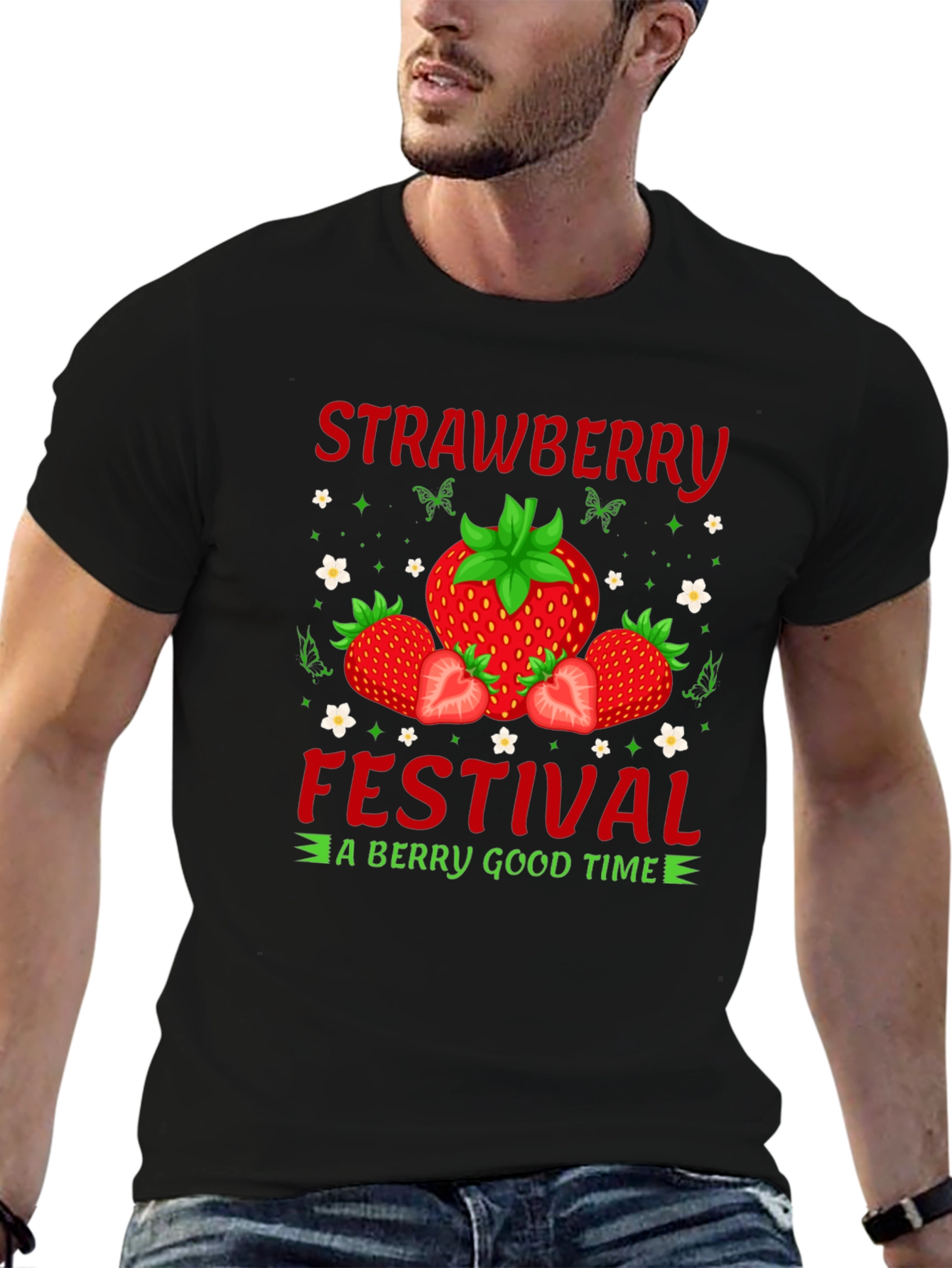 Strawberry Festival Graphic Tee - A Berry Good Time!