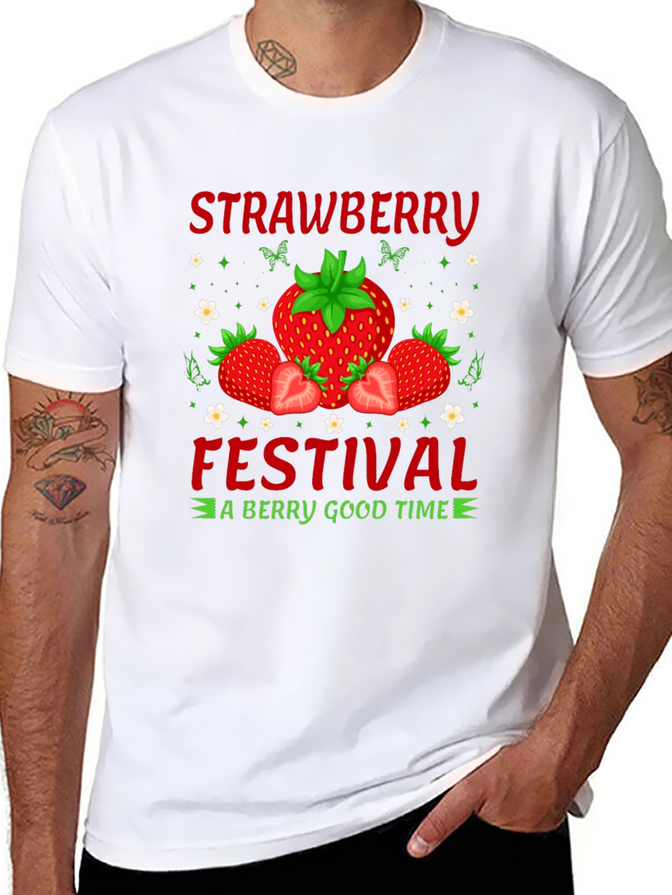 Strawberry Festival Graphic Tee - A Berry Good Time!