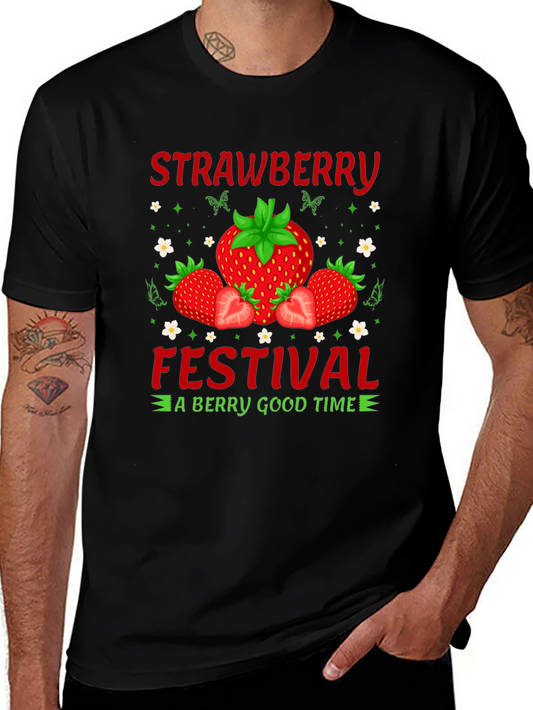 Strawberry Festival Graphic Tee - A Berry Good Time!