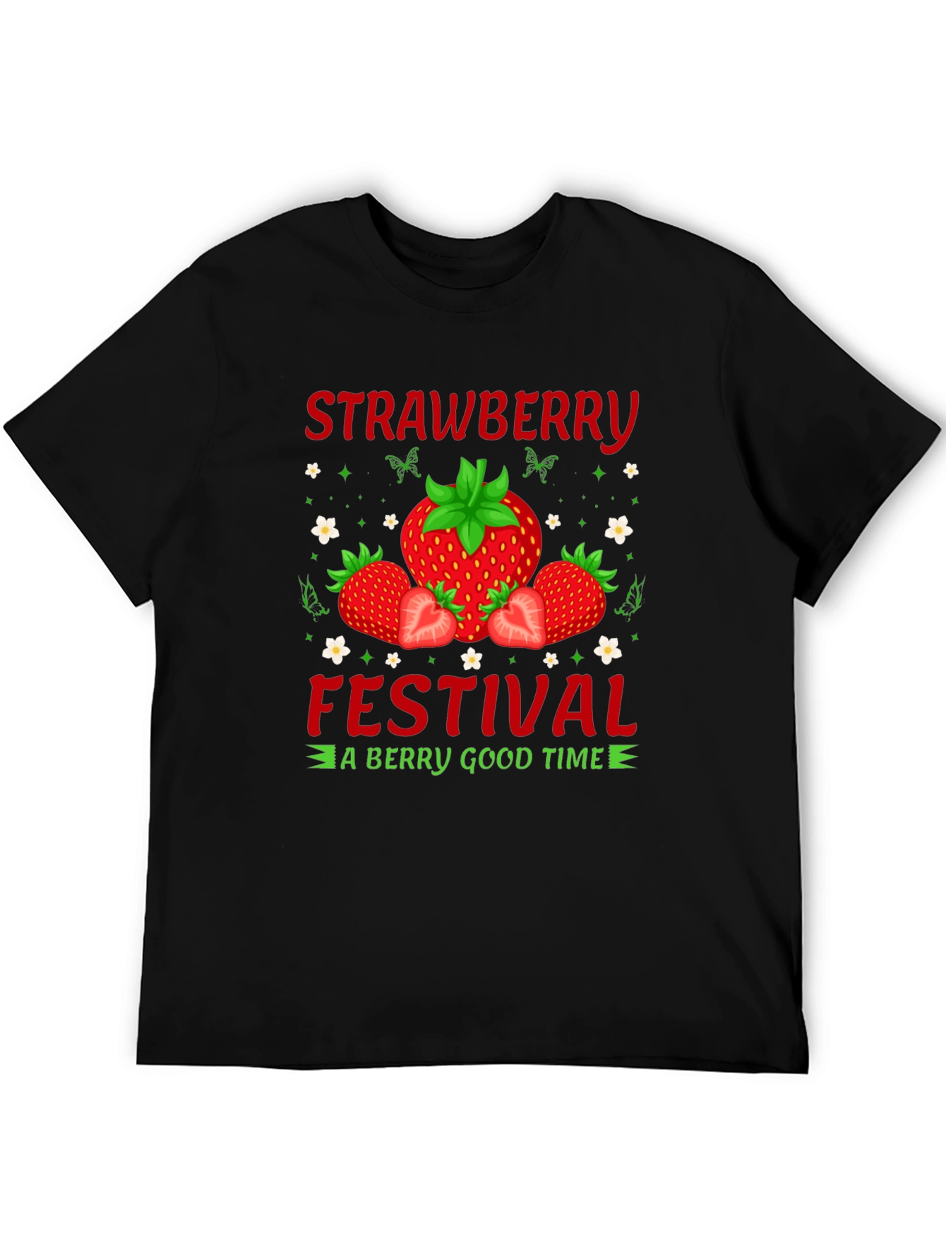 Strawberry Festival Graphic Tee - A Berry Good Time!