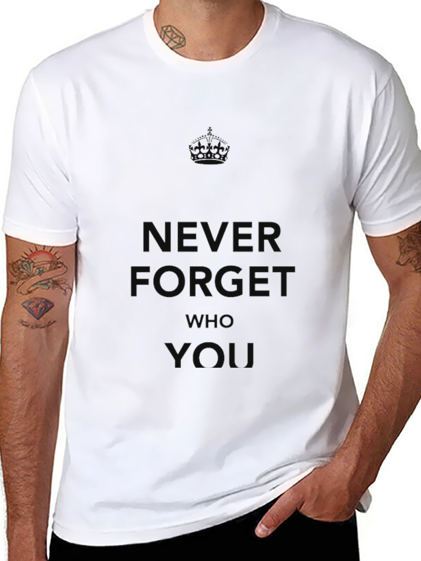 Black Never Forget Tee