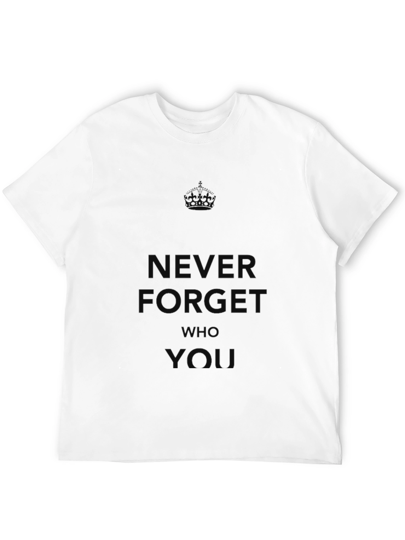Black Never Forget Tee