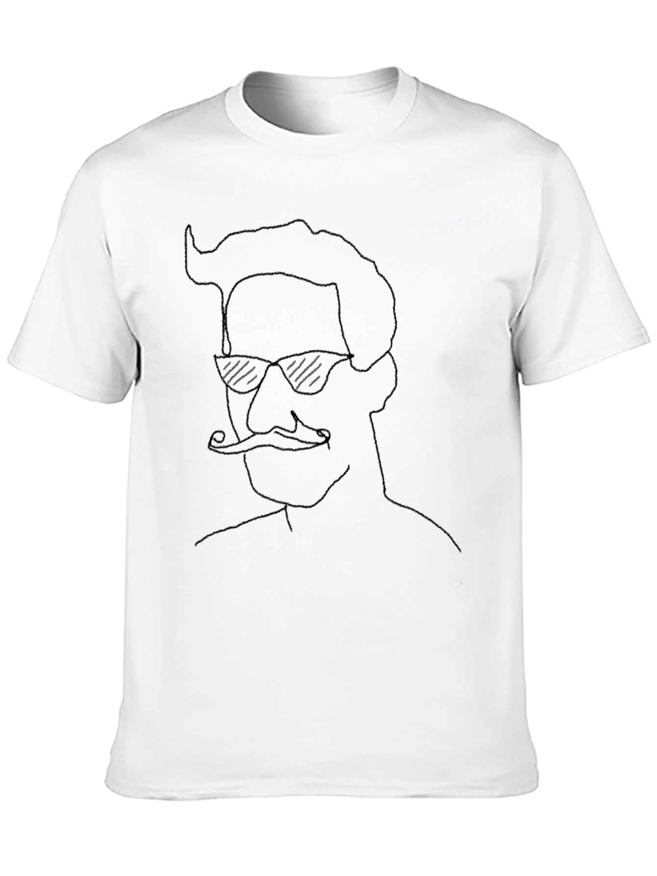 Cool Dude Graphic Tee - Black Cotton T-Shirt