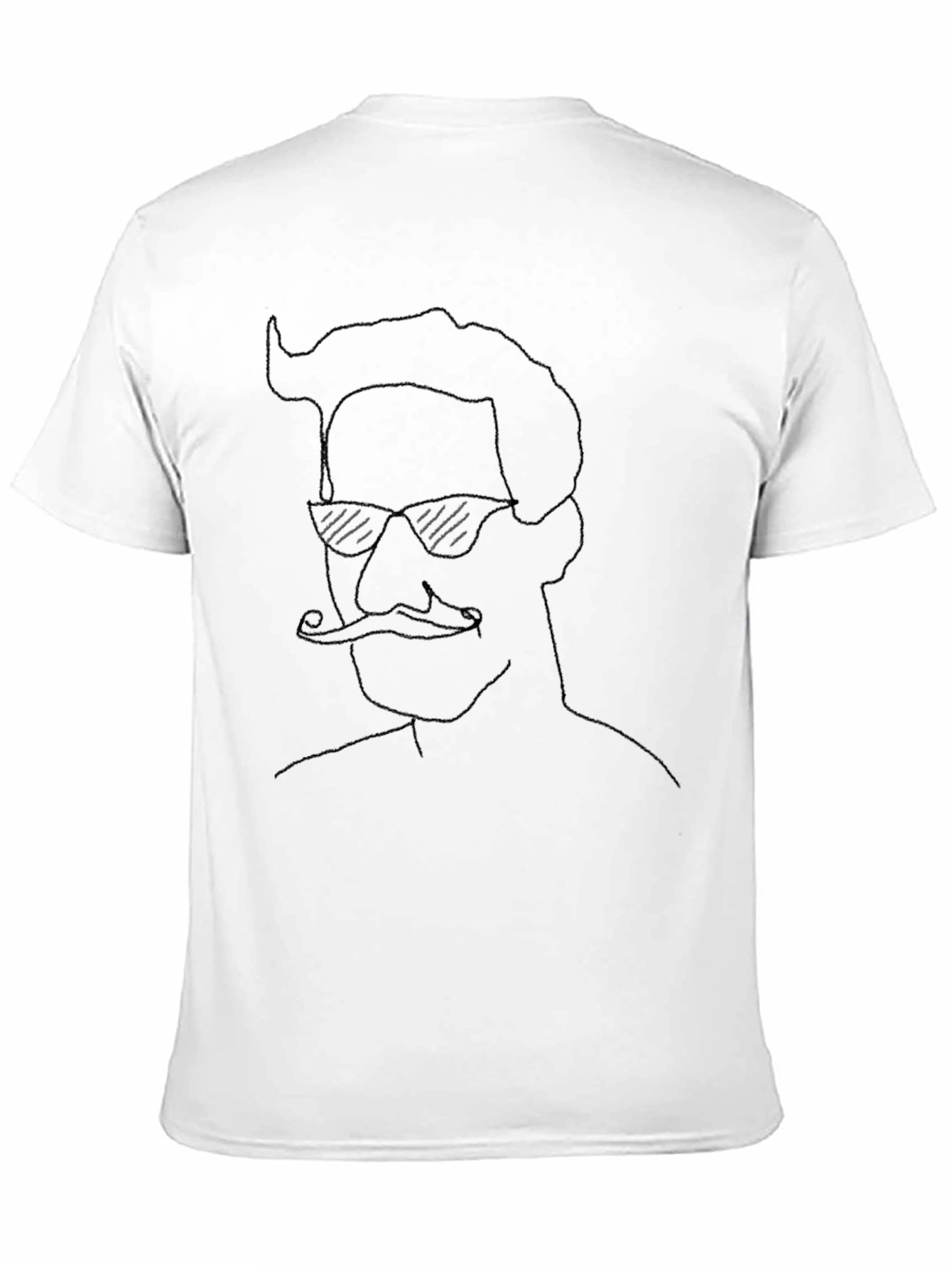 Cool Dude Graphic Tee - Black Cotton T-Shirt