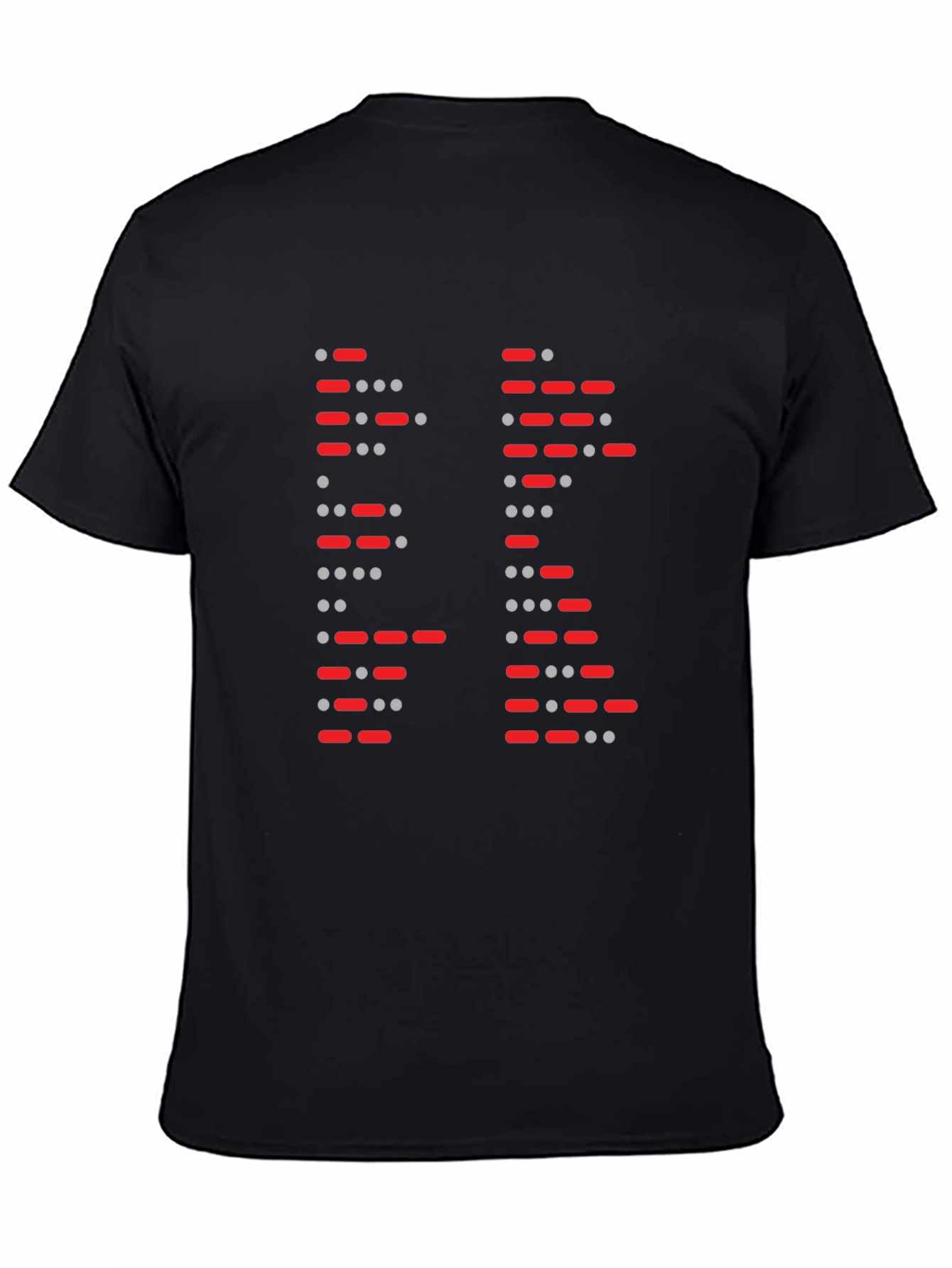 Morse Code Pattern T-Shirt