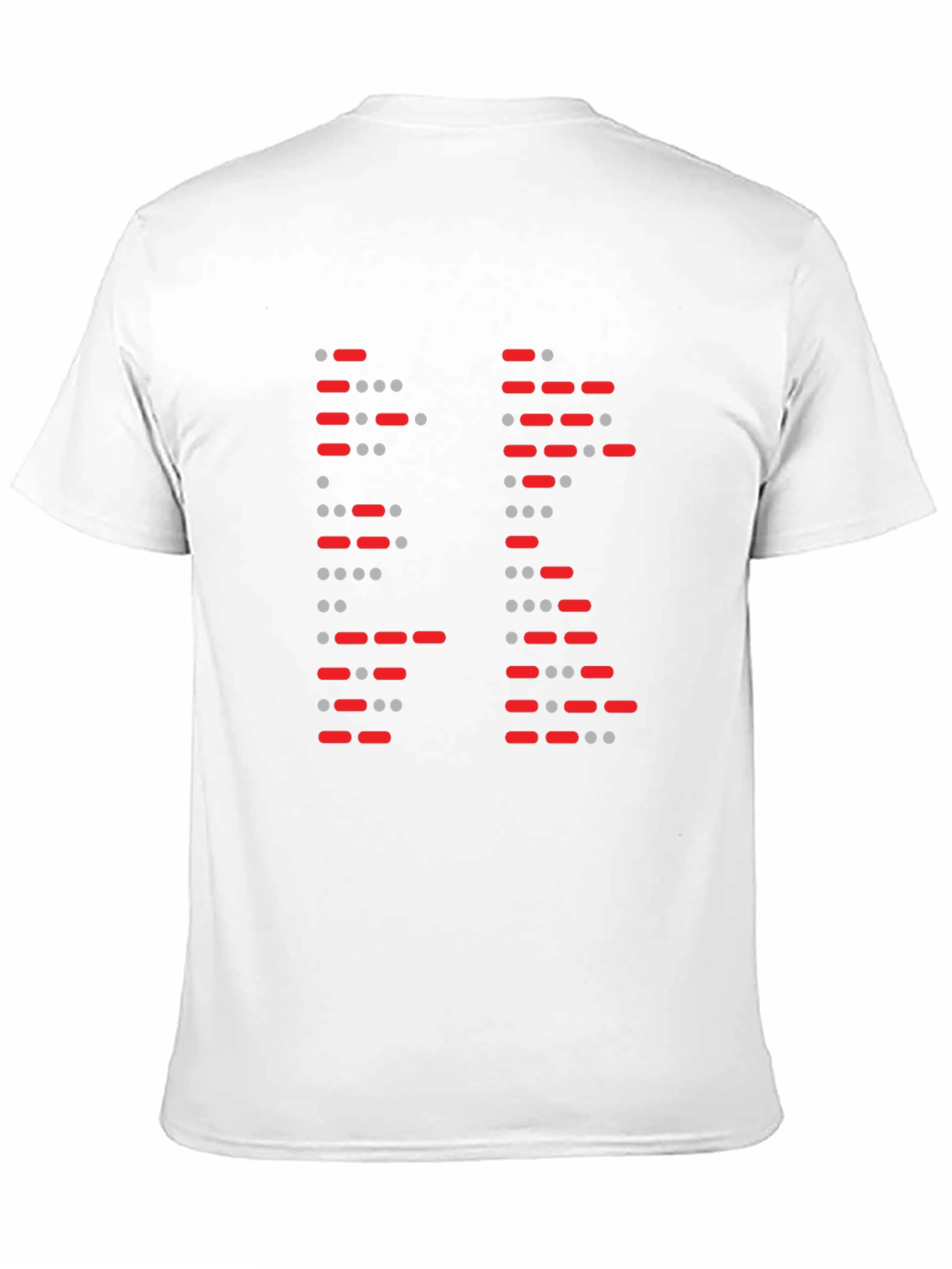 Morse Code Pattern T-Shirt