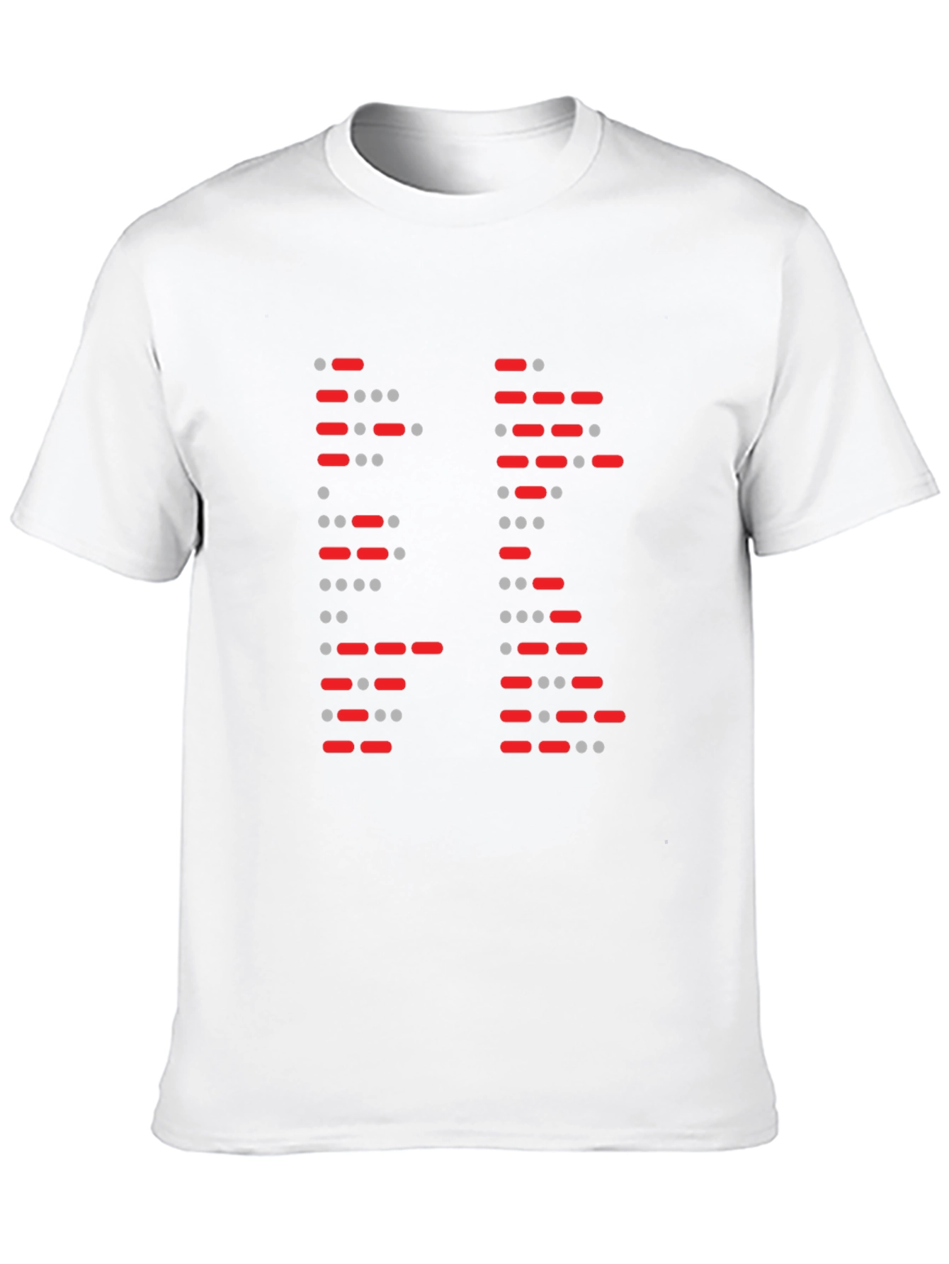 Morse Code Pattern T-Shirt