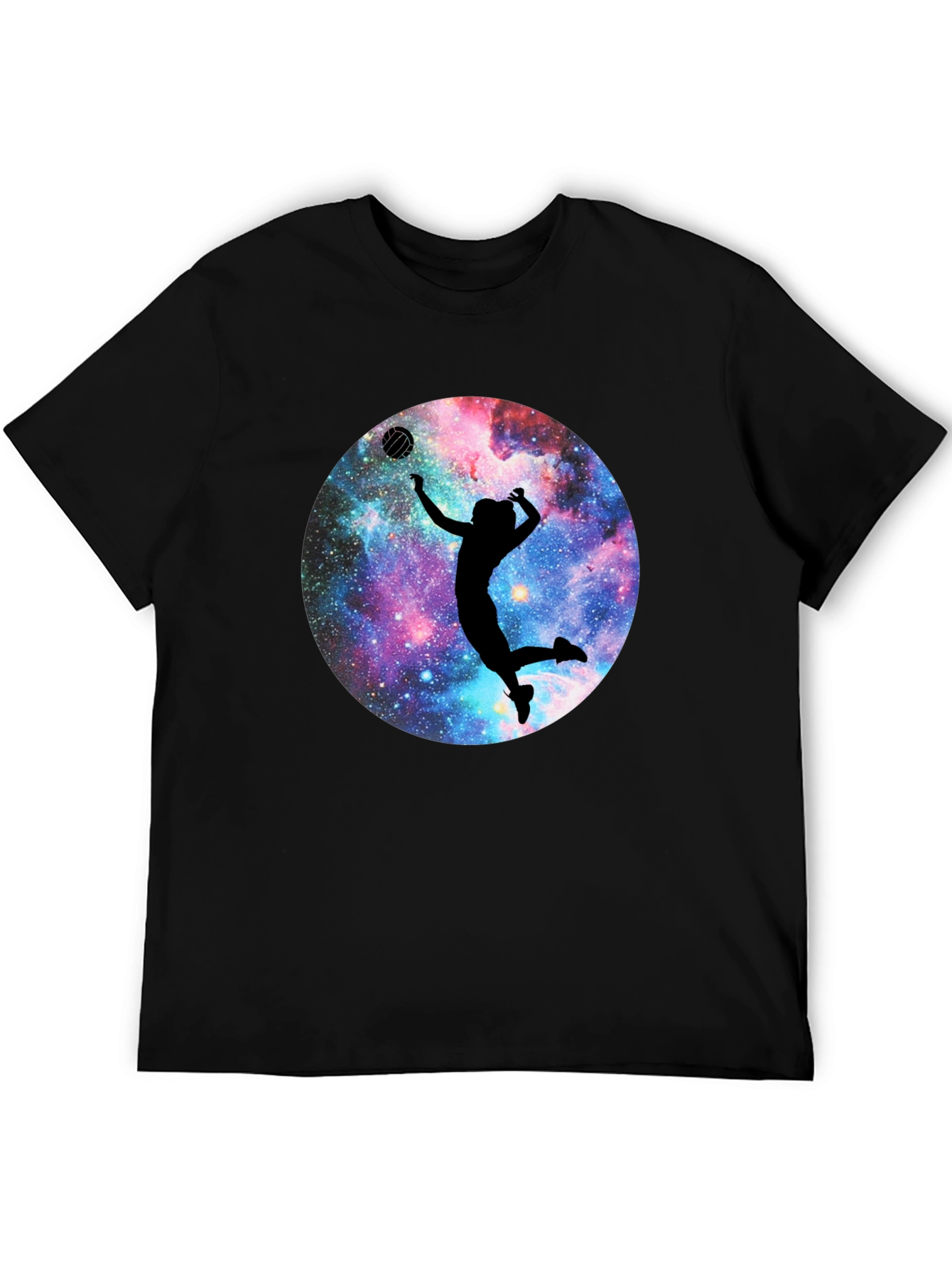 Galaxy Volleyball Graphic T-Shirt - Unisex
