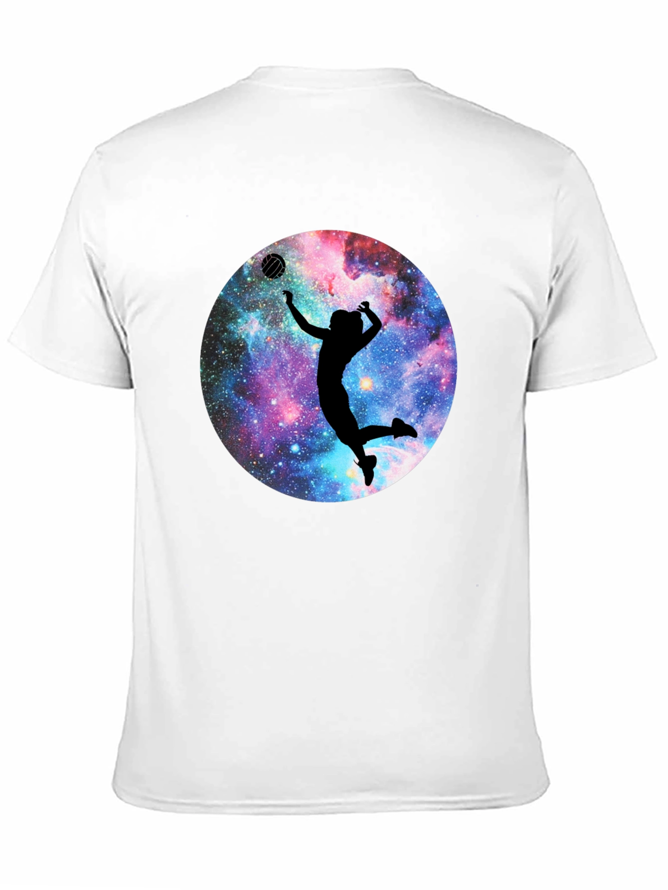 Galaxy Volleyball Graphic T-Shirt - Unisex