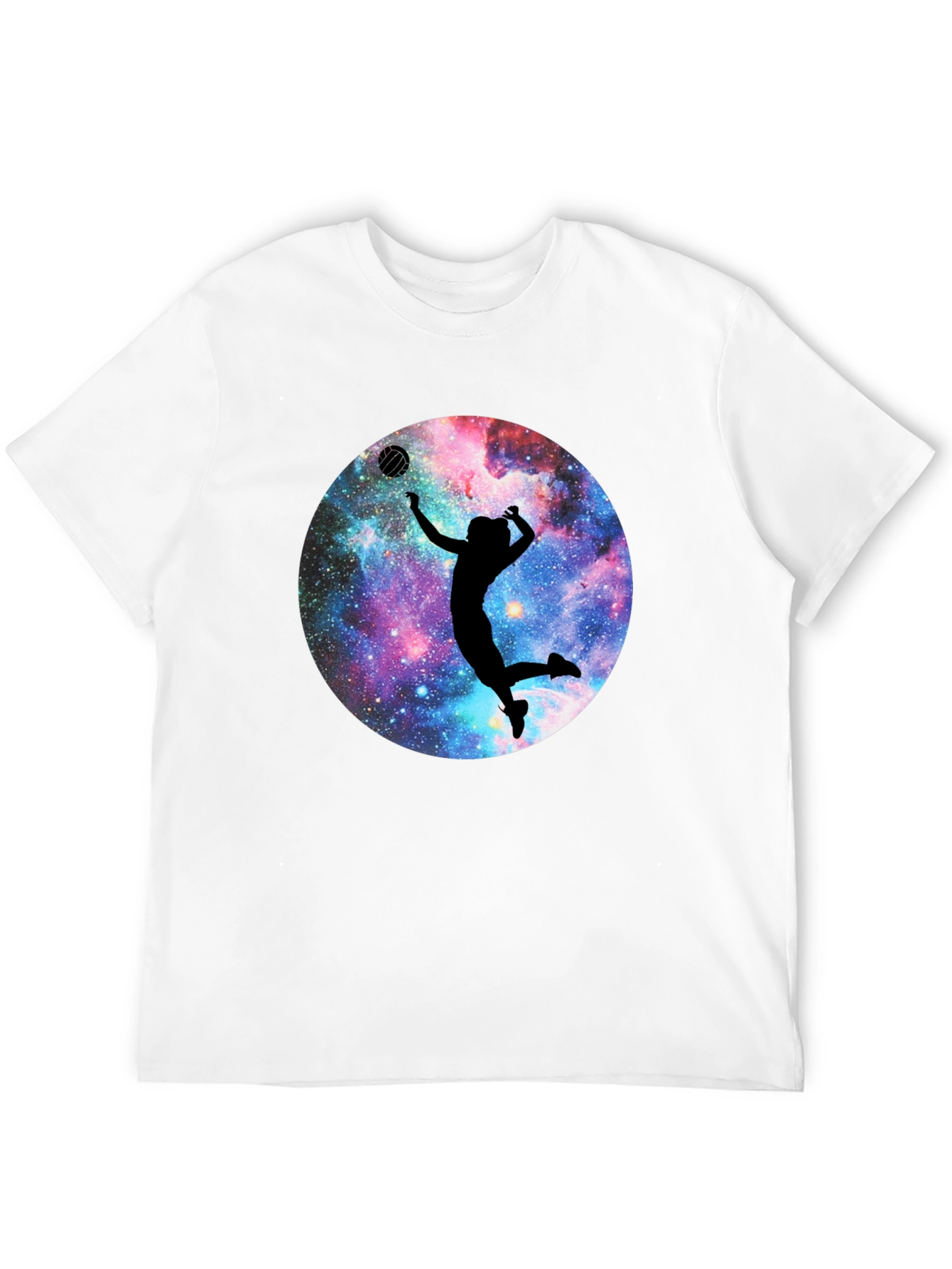 Galaxy Volleyball Graphic T-Shirt - Unisex