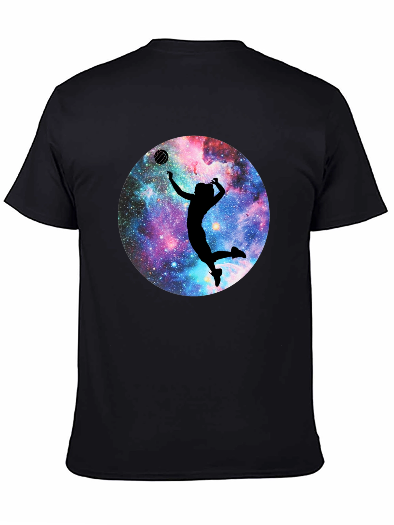 Galaxy Volleyball Graphic T-Shirt - Unisex