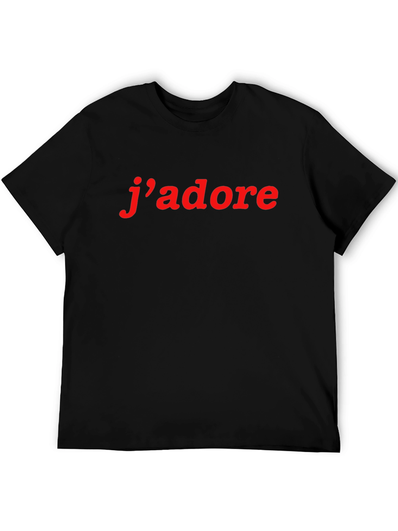 Jadore Graphic T-Shirt - Trendy Casual Tee