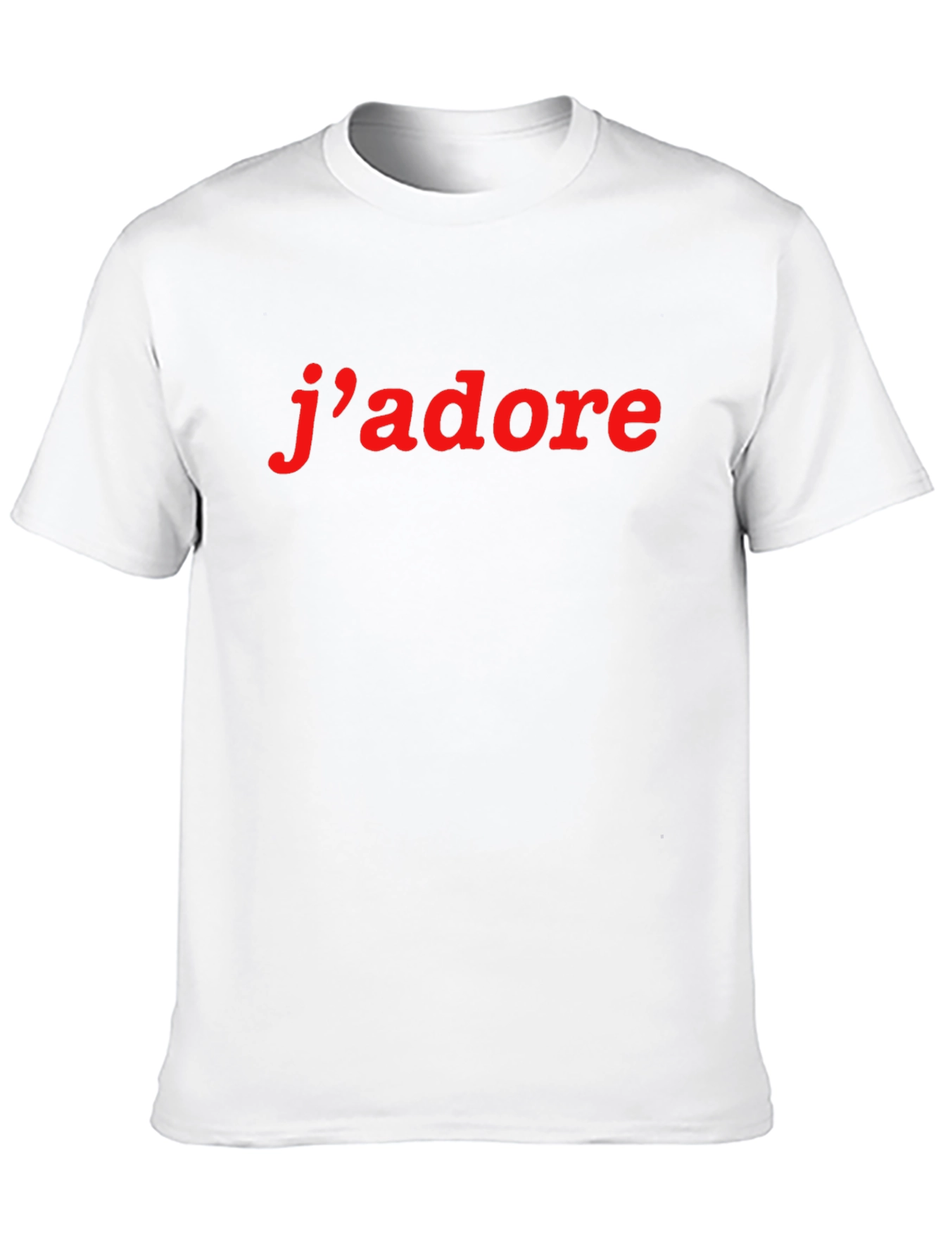 Jadore Graphic T-Shirt - Trendy Casual Tee
