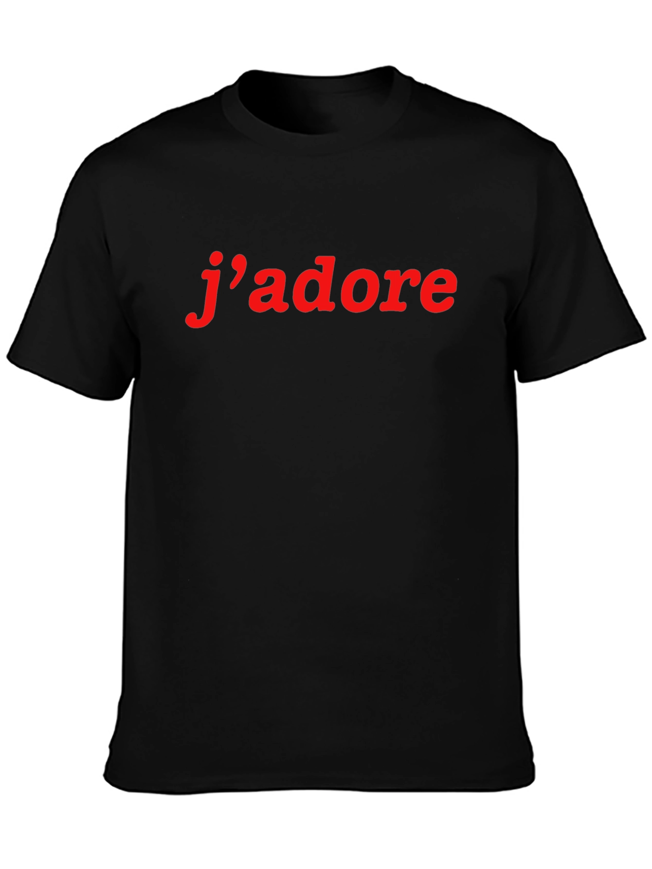 Jadore Graphic T-Shirt - Trendy Casual Tee