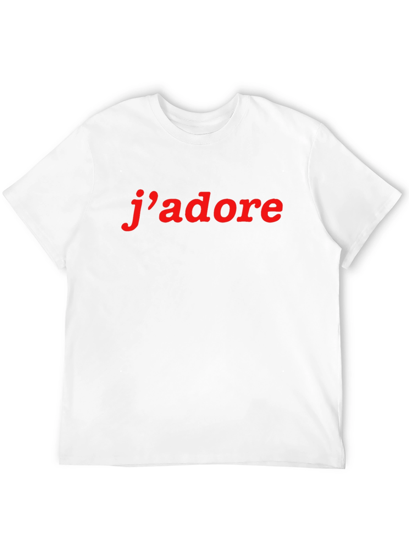 Jadore Graphic T-Shirt - Trendy Casual Tee