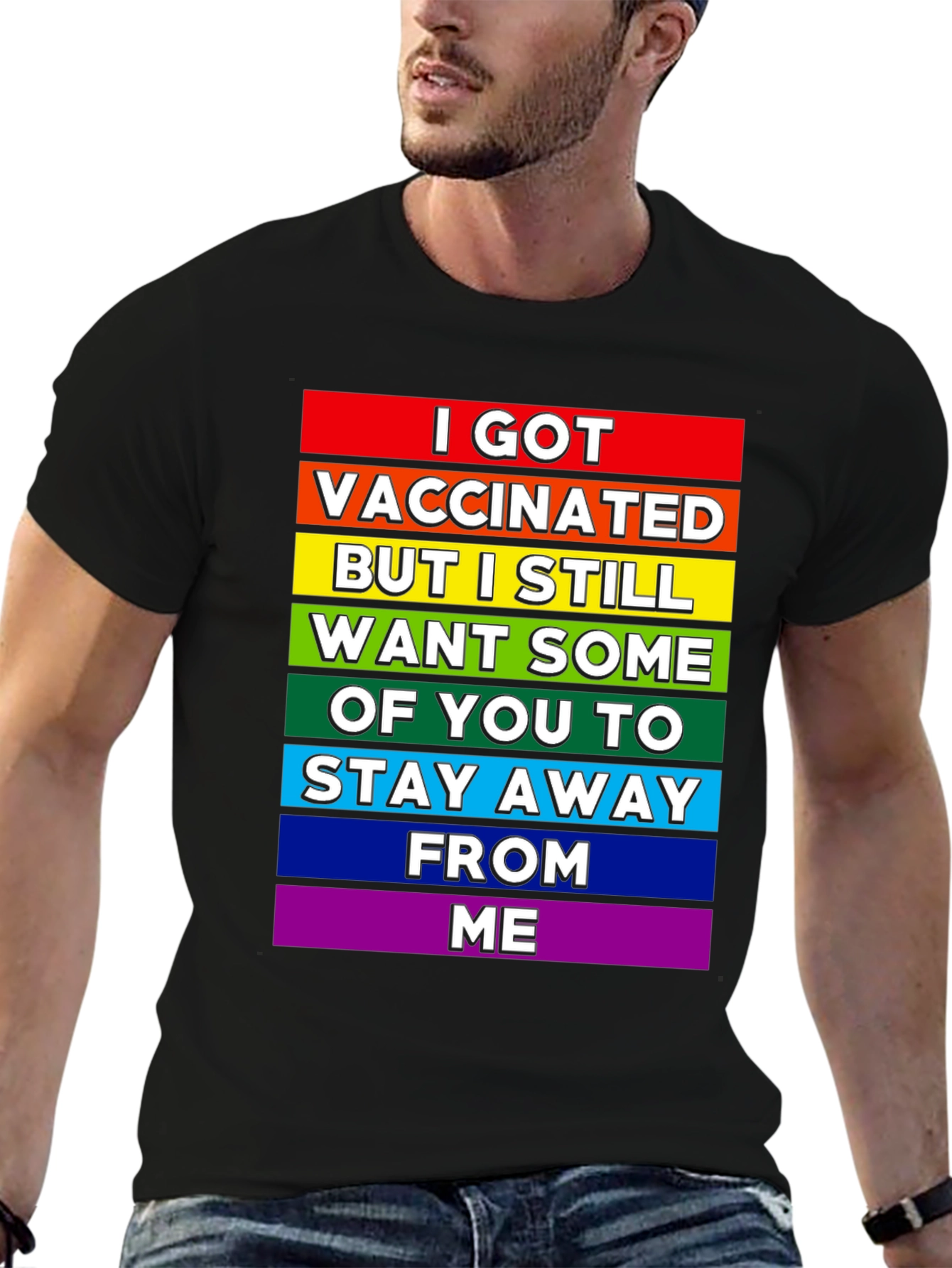 Vaccinated But Still Want Social Distance Tee