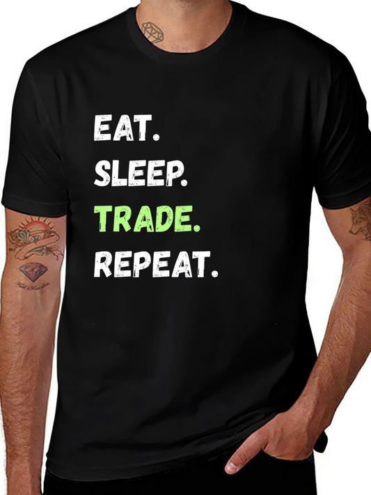Eat Sleep Trade Repeat T-Shirt
