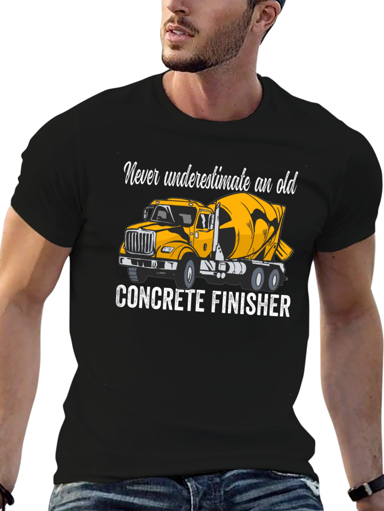 Concrete Finisher Graphic T-Shirt