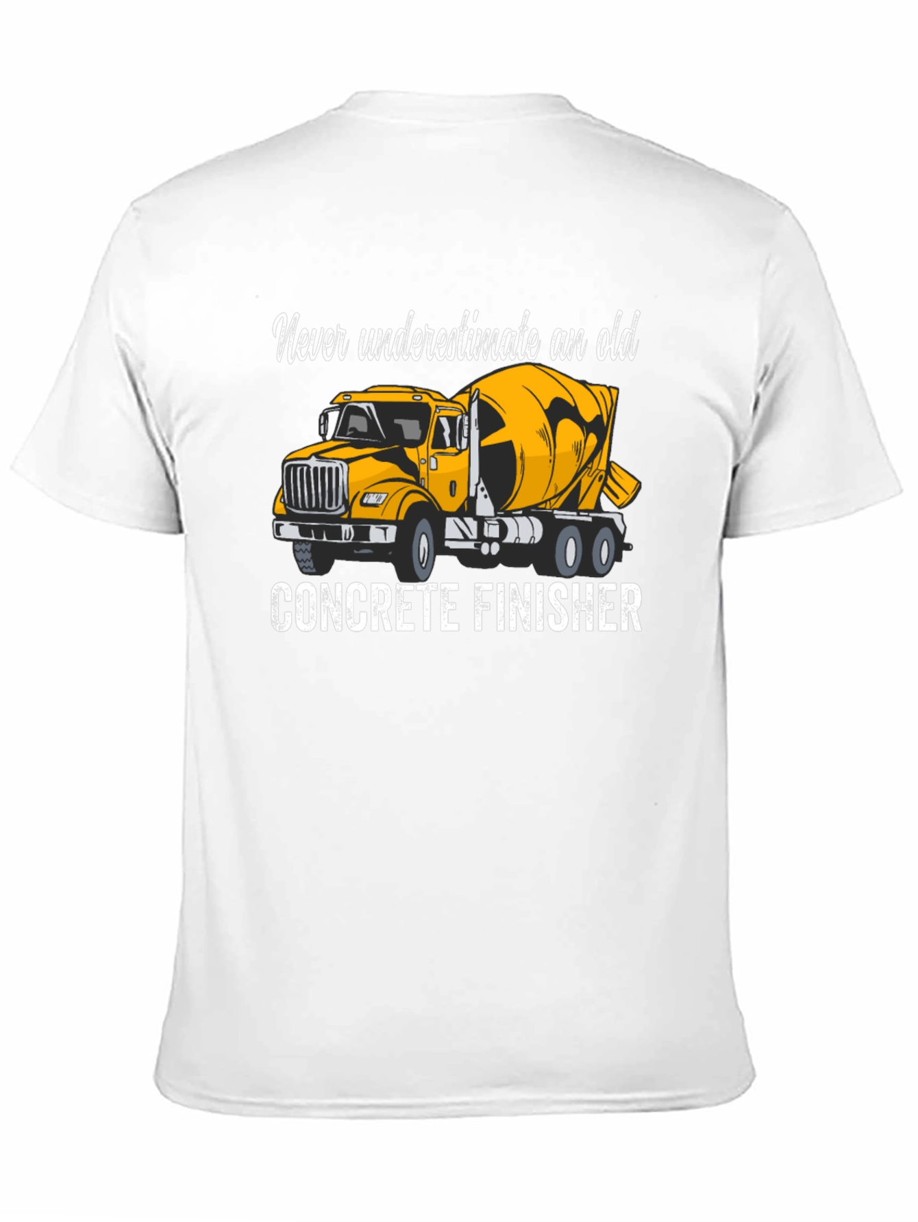 Concrete Finisher Graphic T-Shirt