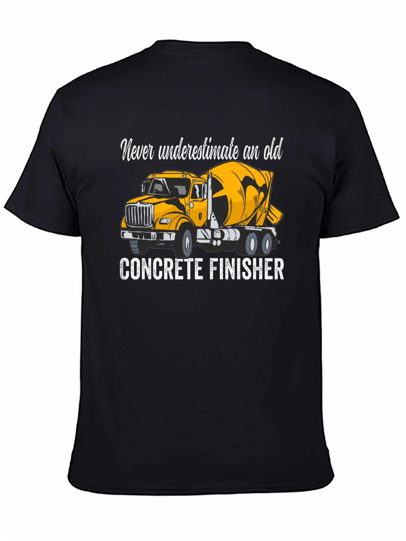 Concrete Finisher Graphic T-Shirt