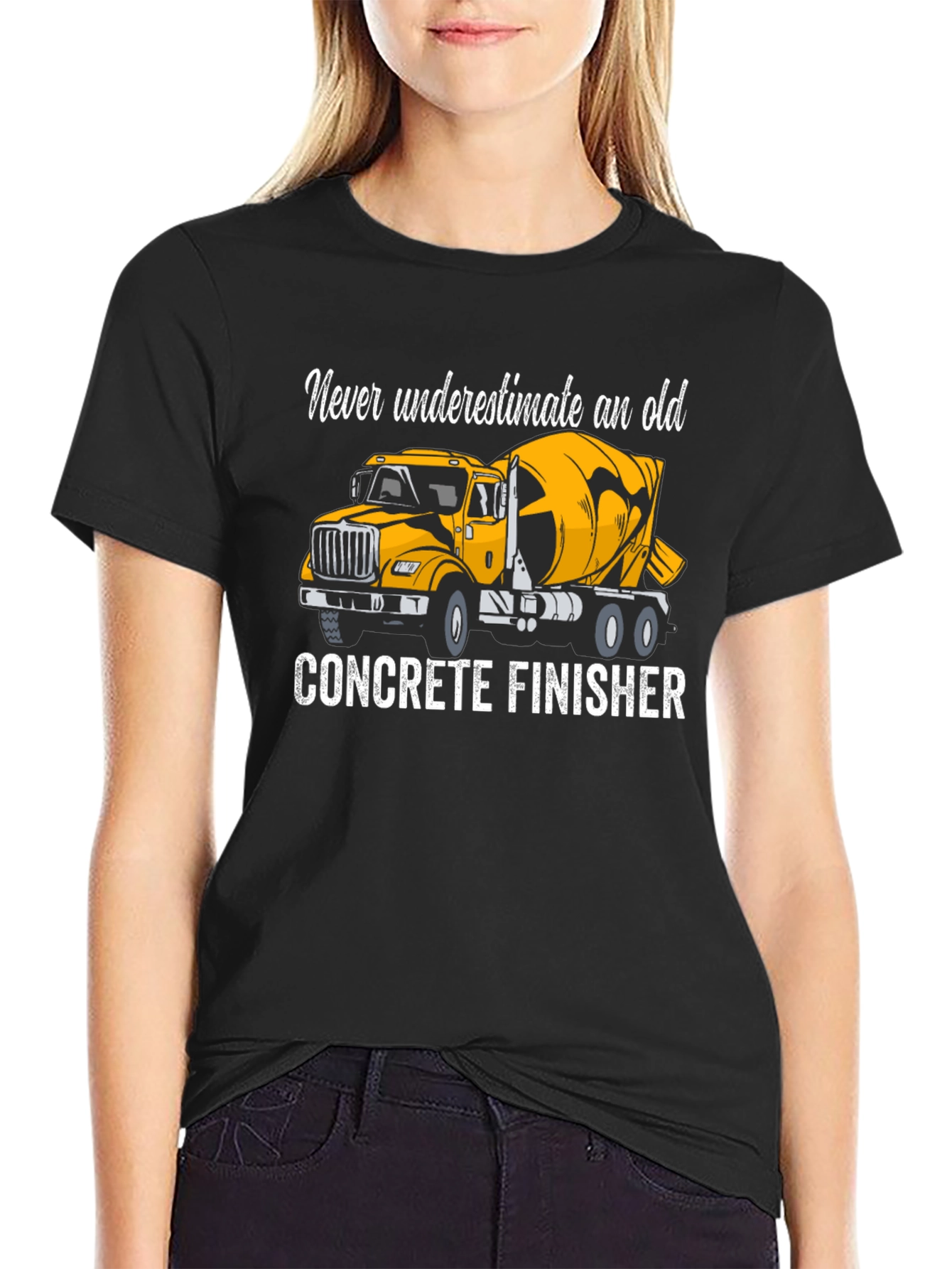 Concrete Finisher Graphic T-Shirt