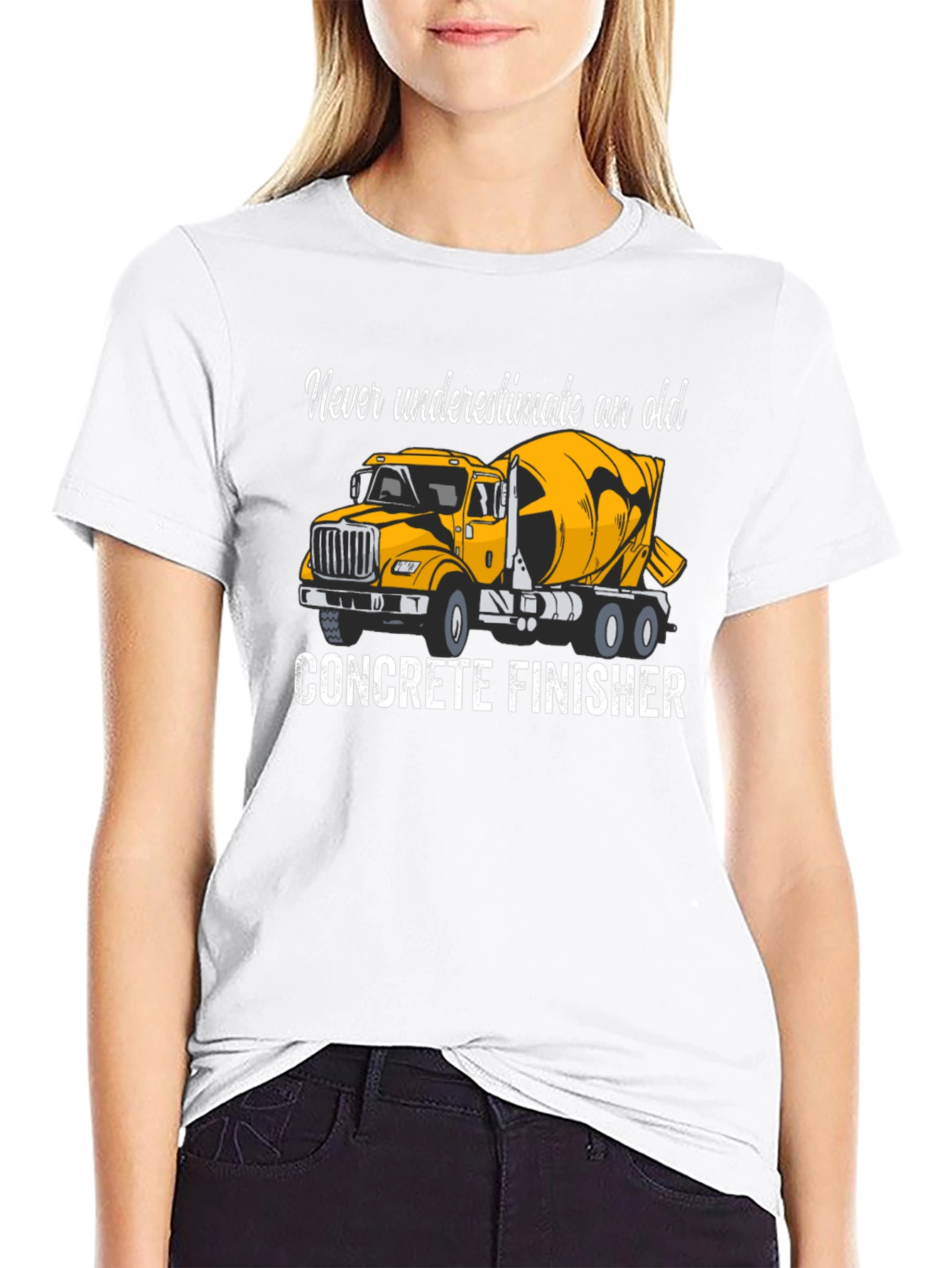 Concrete Finisher Graphic T-Shirt