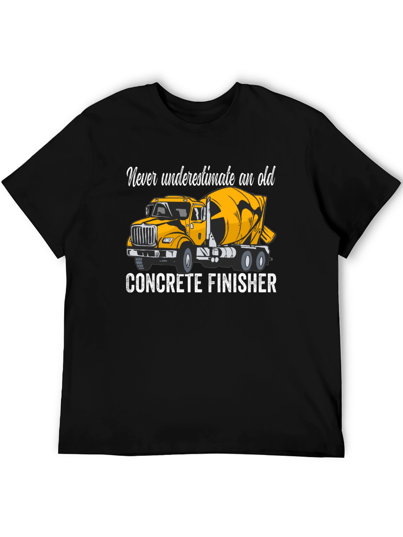 Concrete Finisher Graphic T-Shirt