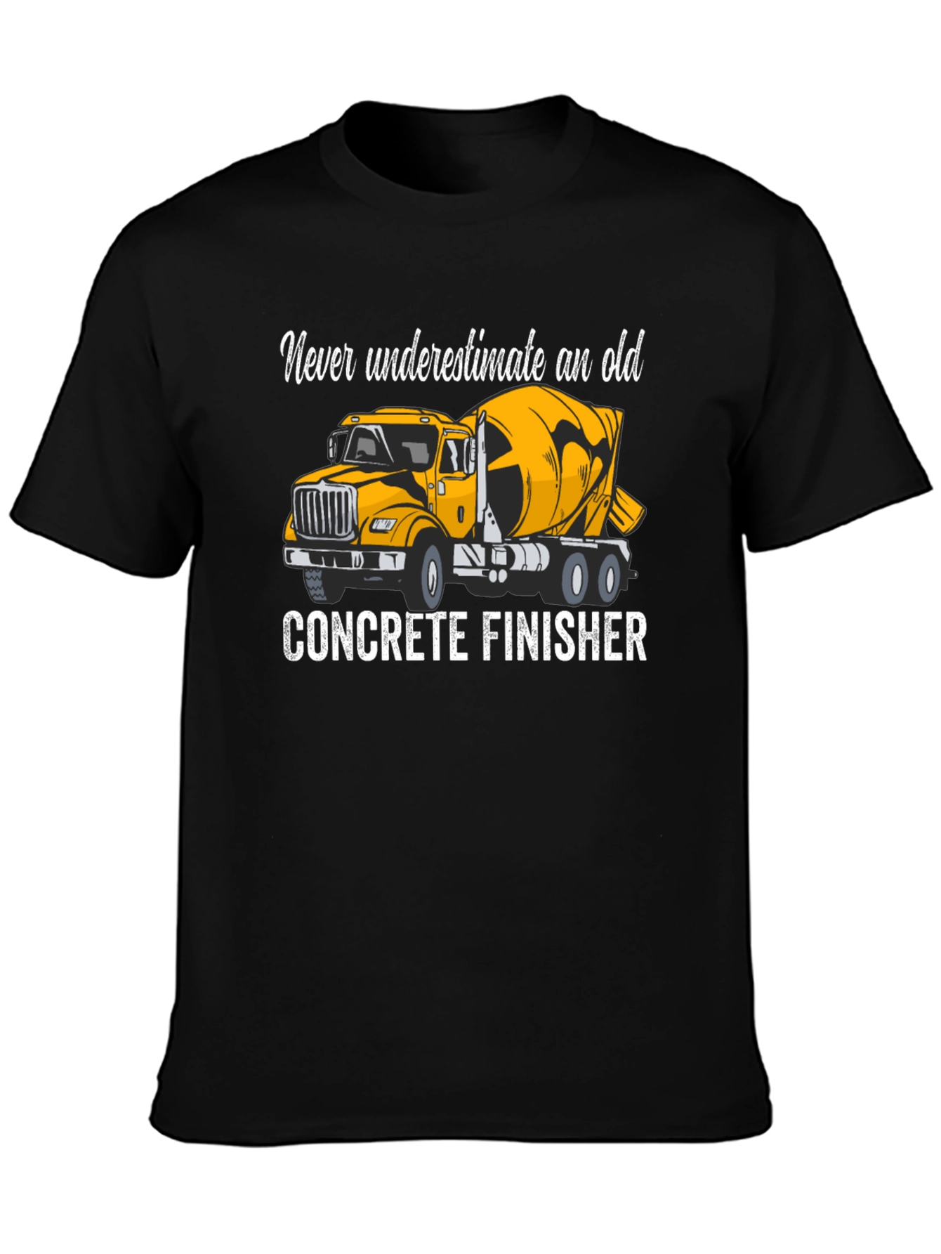 Concrete Finisher Graphic T-Shirt