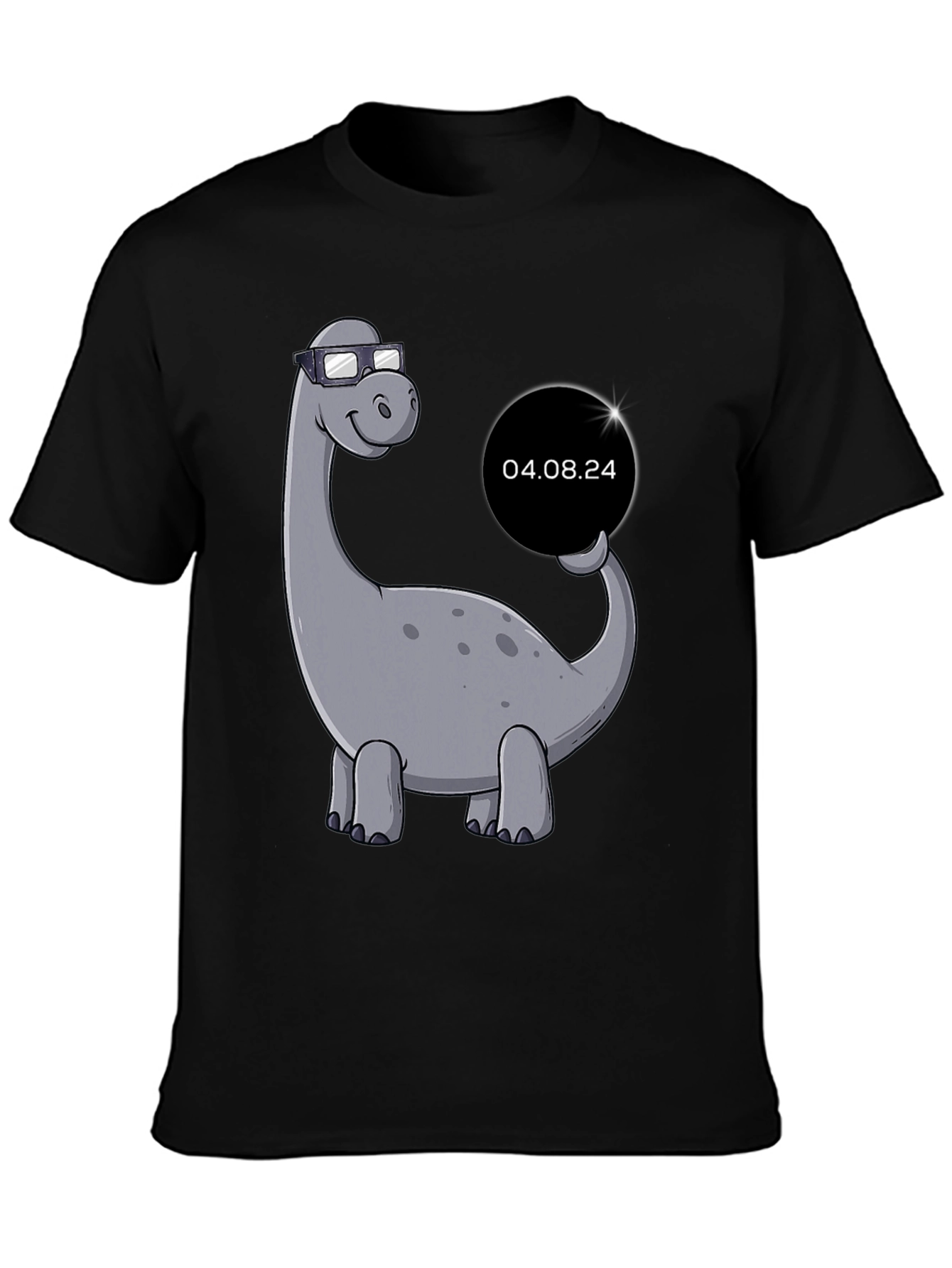 Dino Date T-Shirt - Cool Bronto Design