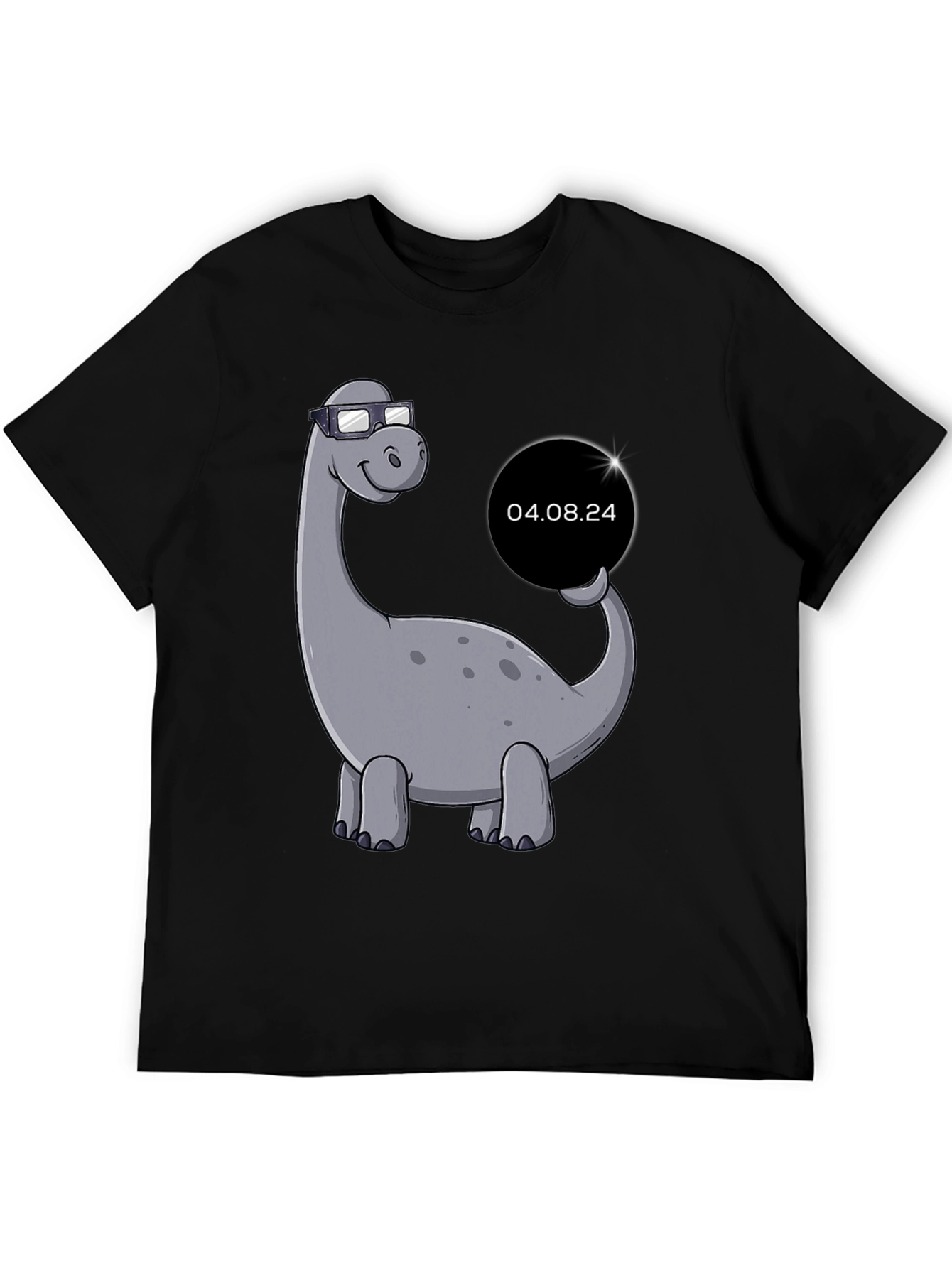 Dino Date T-Shirt - Cool Bronto Design