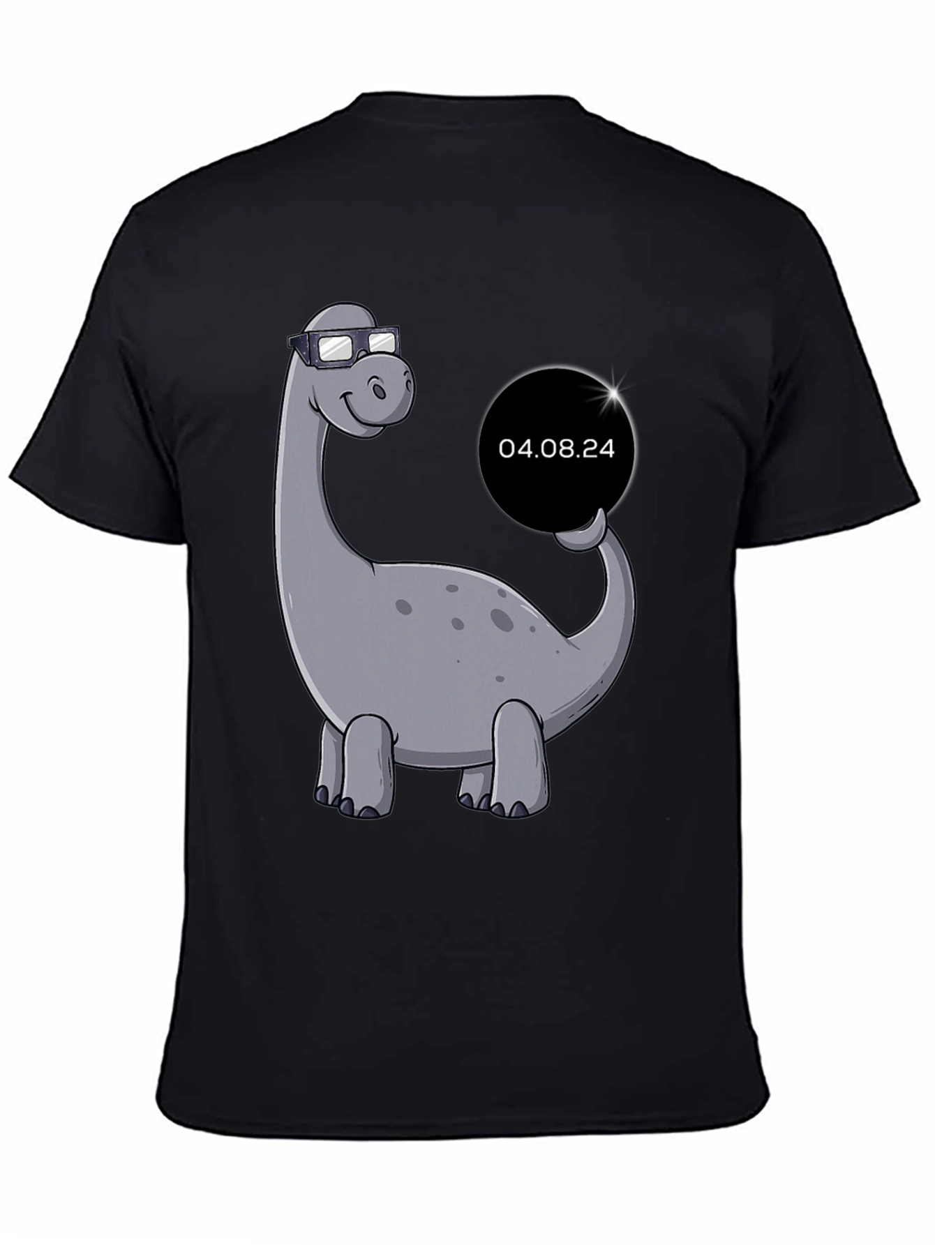 Dino Date T-Shirt - Cool Bronto Design