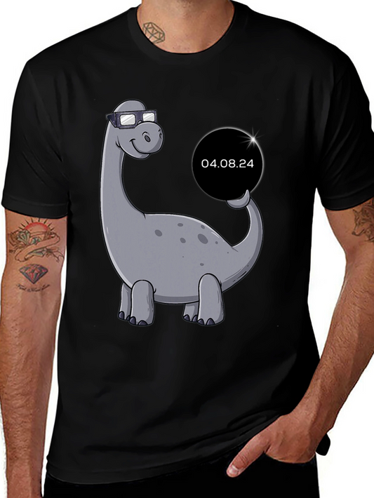 Dino Date T-Shirt - Cool Bronto Design