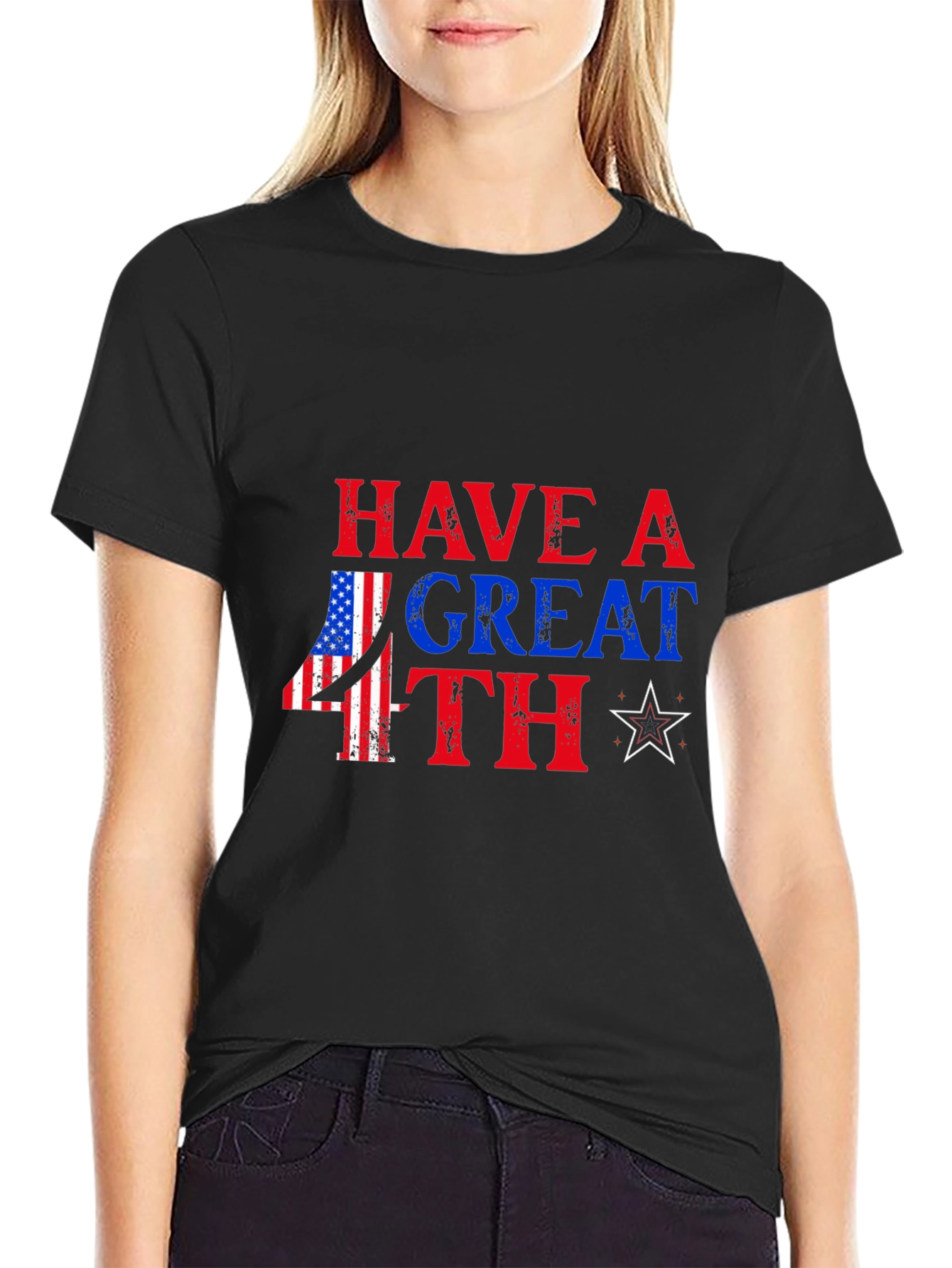 Patriotic 4th of July Graphic Tee