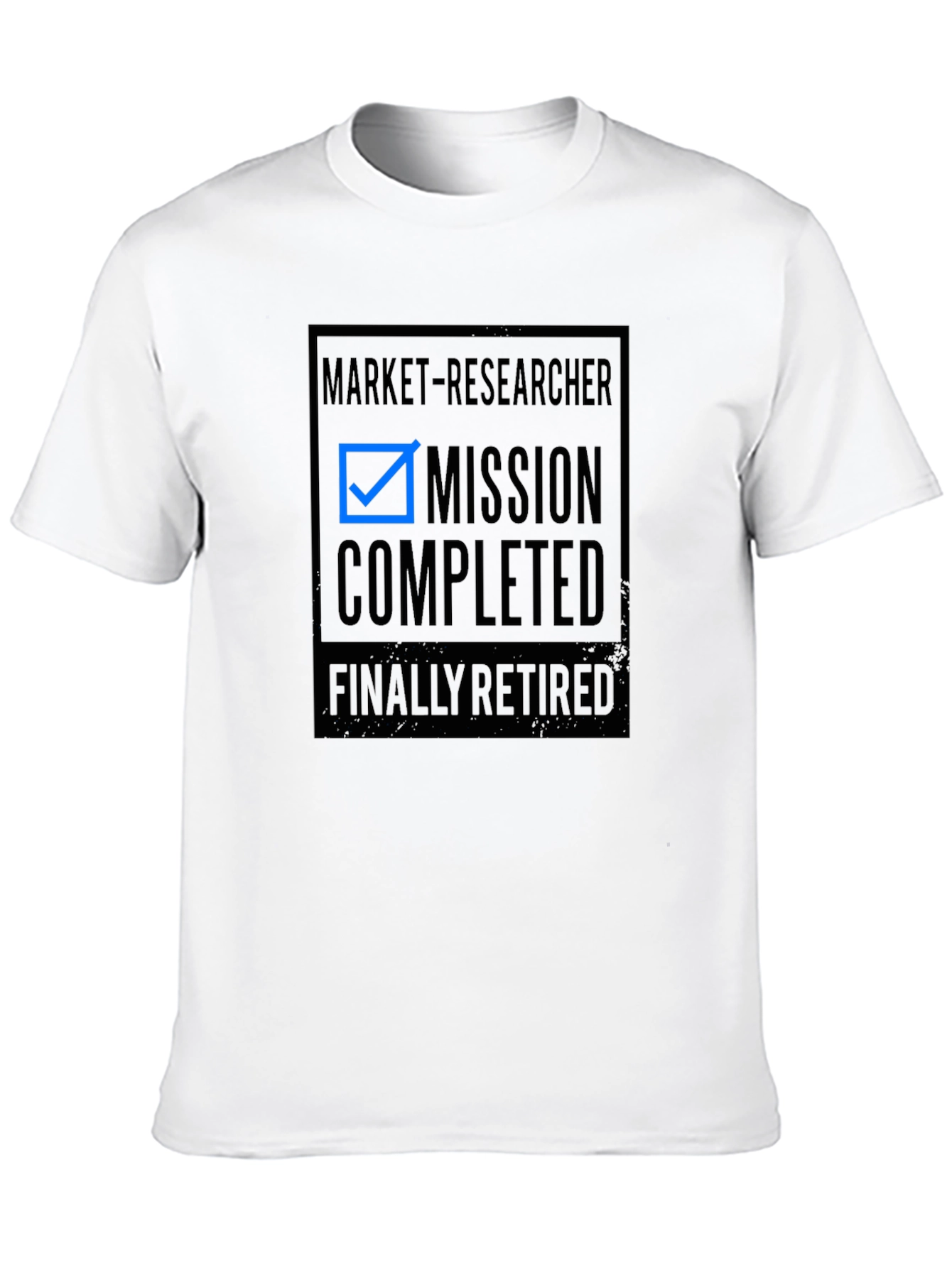 Market Researcher: Mission Completed Retired T-Shirt