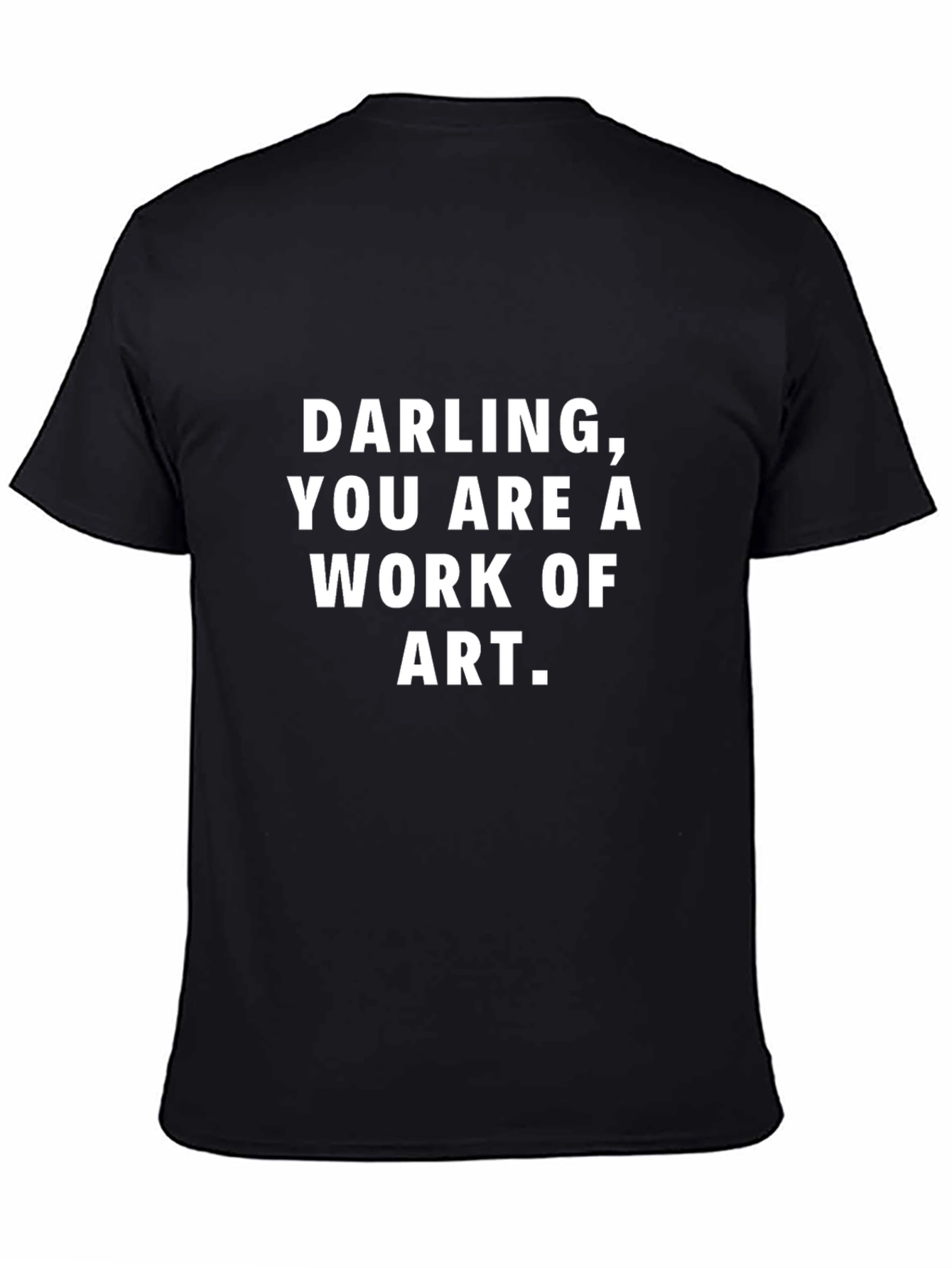 Darling Work of Art Black Graphic Tee