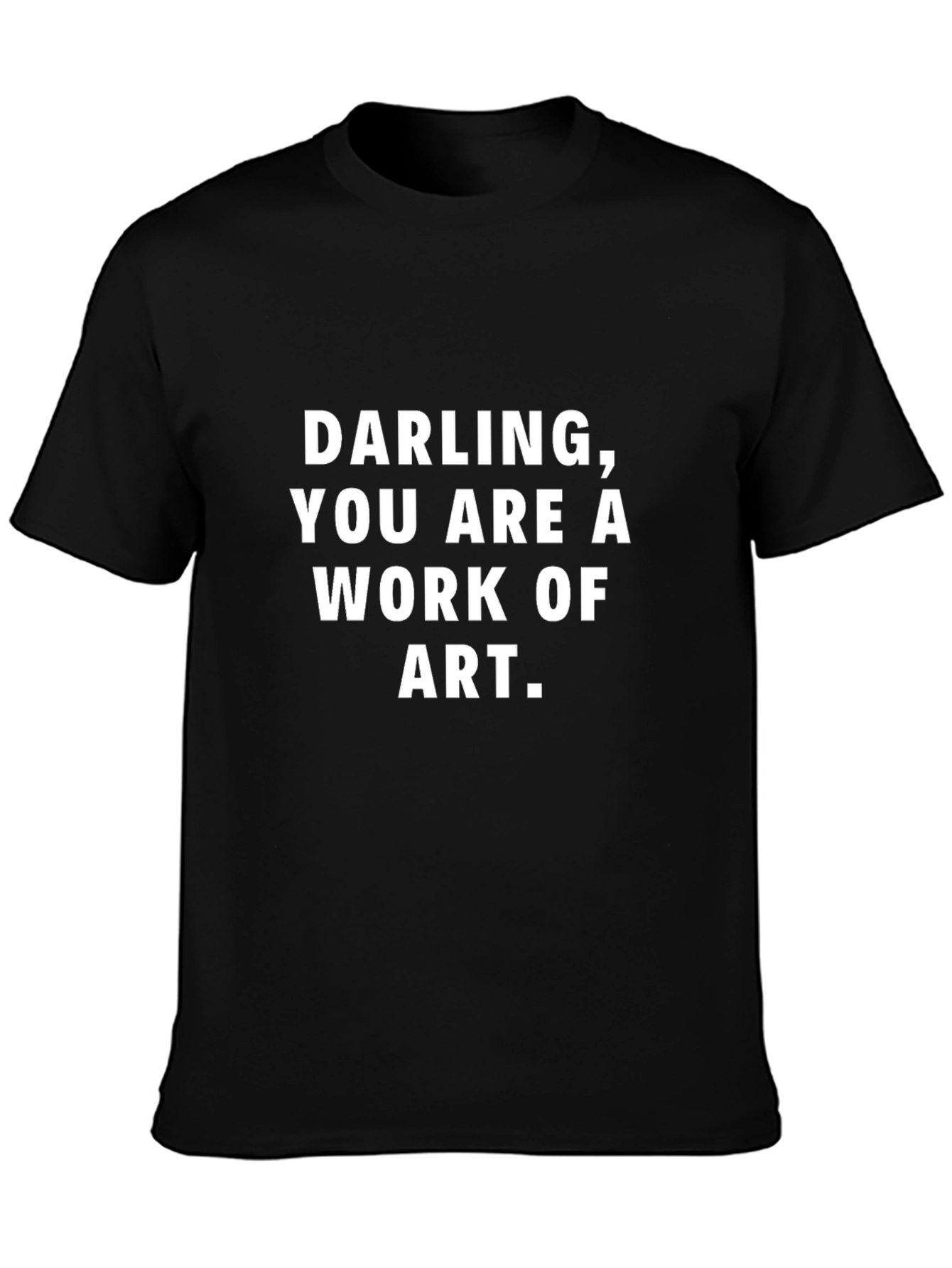 Darling Work of Art Black Graphic Tee