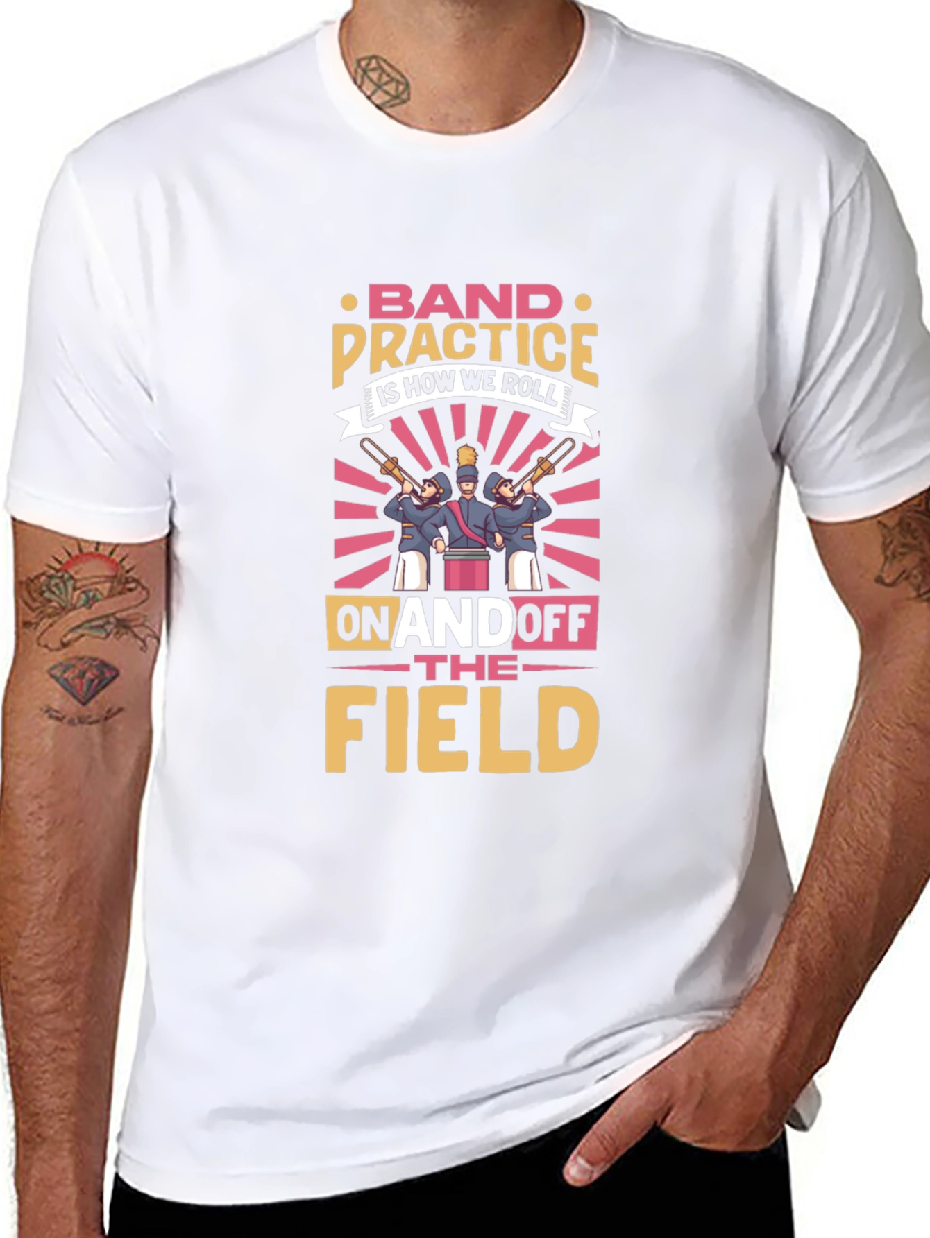 Band Practice Is How We Roll T-Shirt